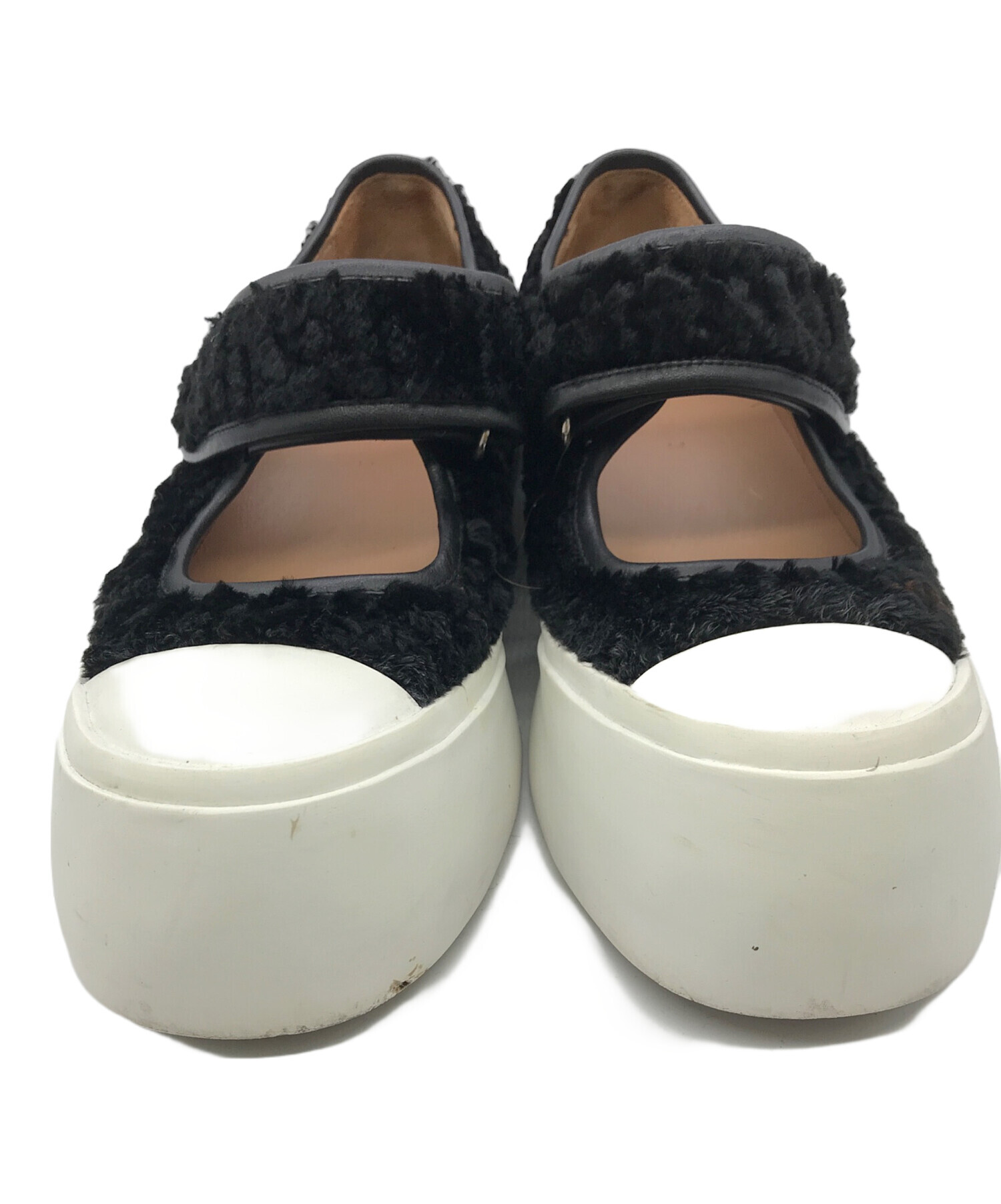 MARNI ボア スリッポン 中古・古着通販】MARNI (マルニ) PABLOボアメリージェーンシューズ