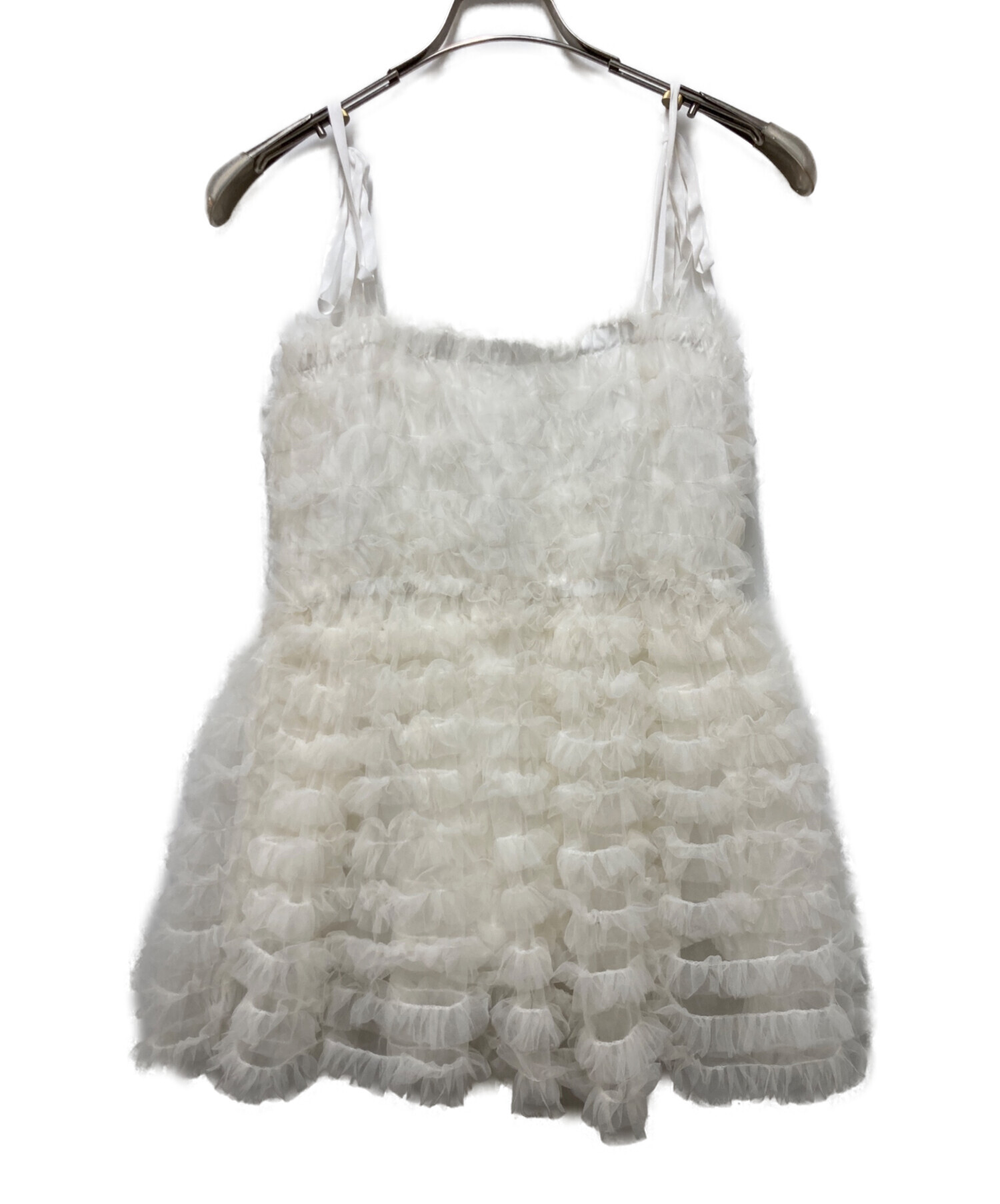 中古・古着通販】Honey mi Honey (ハニーミーハニー) tulle frill