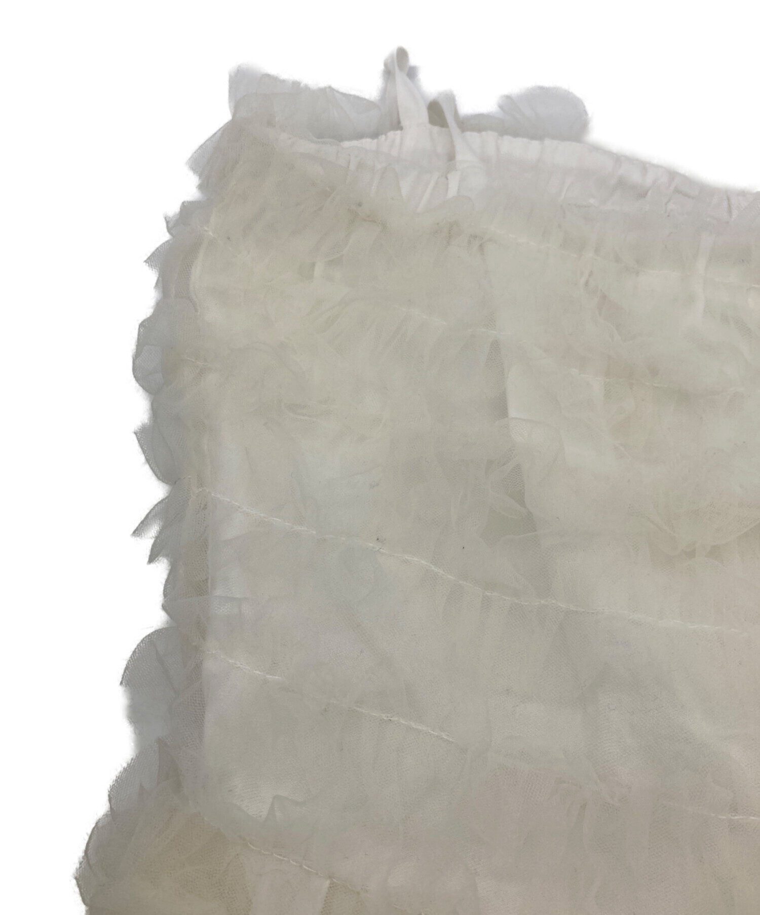 中古・古着通販】Honey mi Honey (ハニーミーハニー) tulle frill