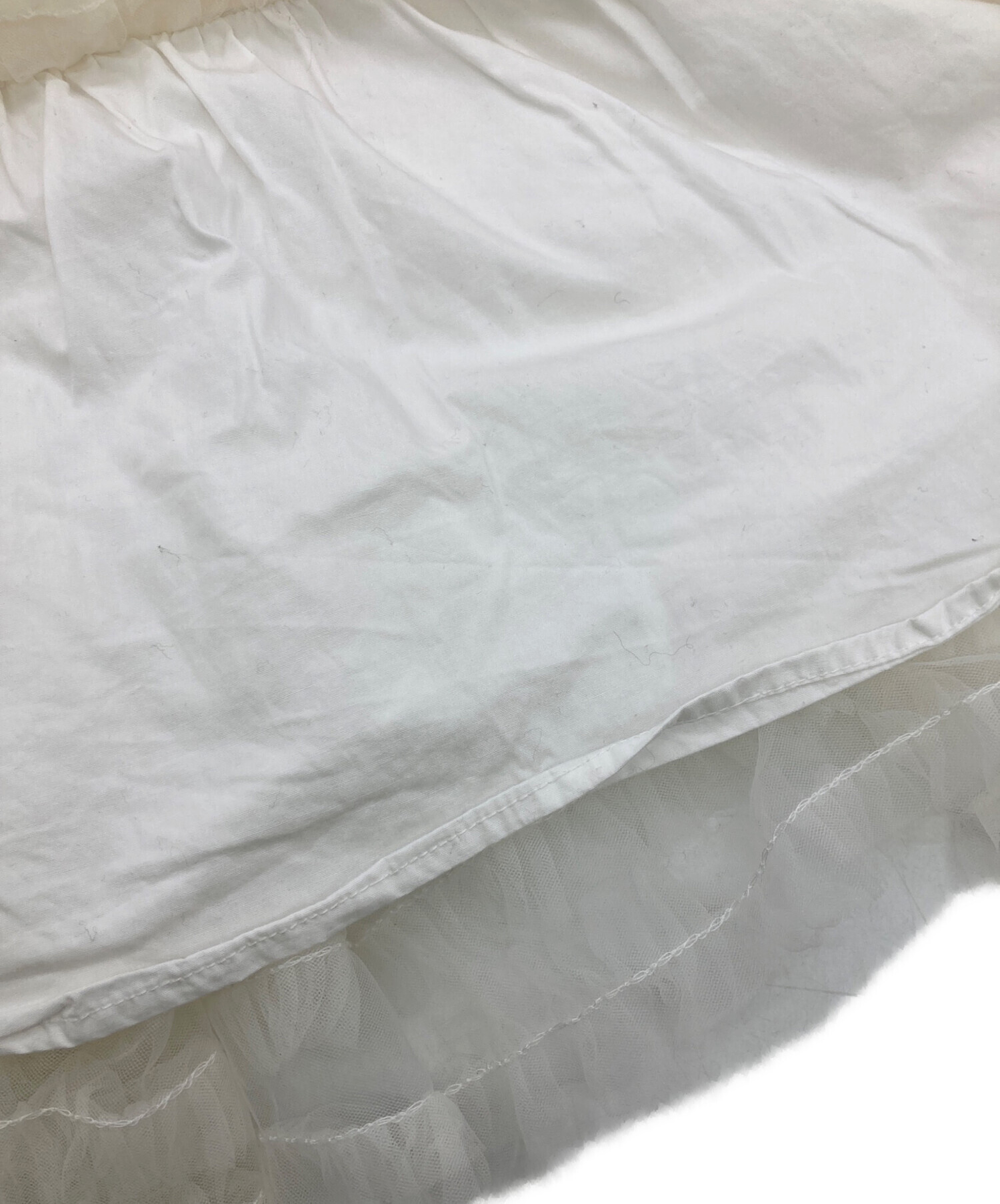中古・古着通販】Honey mi Honey (ハニーミーハニー) tulle frill