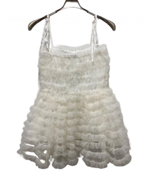 中古・古着通販】Honey mi Honey (ハニーミーハニー) tulle frill
