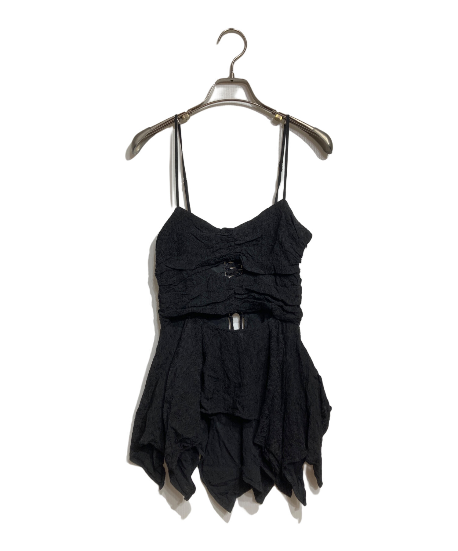 中古・古着通販】FETICO (フェティコ) Botanical Jacquard Cutout Cami