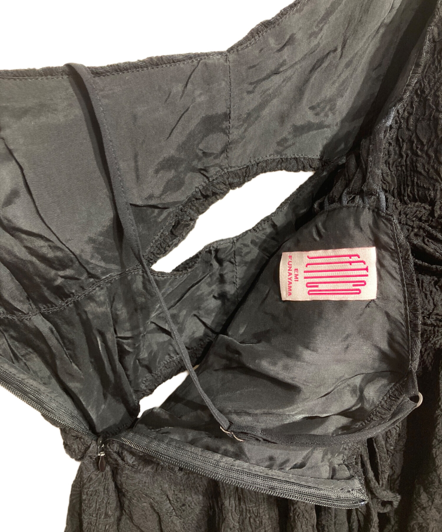 中古・古着通販】FETICO (フェティコ) Botanical Jacquard Cutout Cami