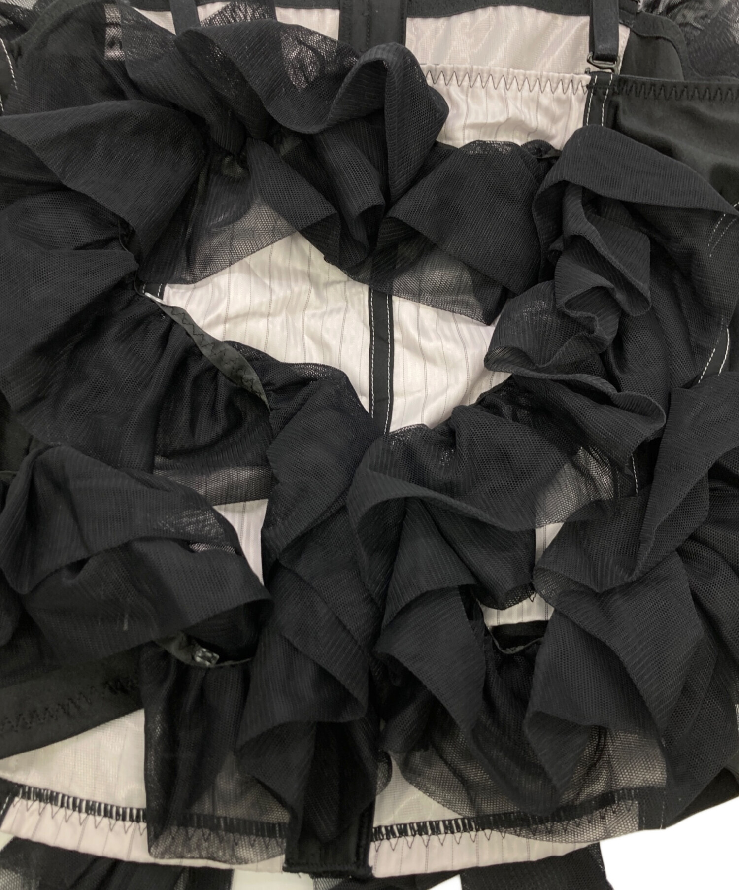 中古・古着通販】amphi (アンフィ) HOUGA (ホウガ) RUFFLED TOPS