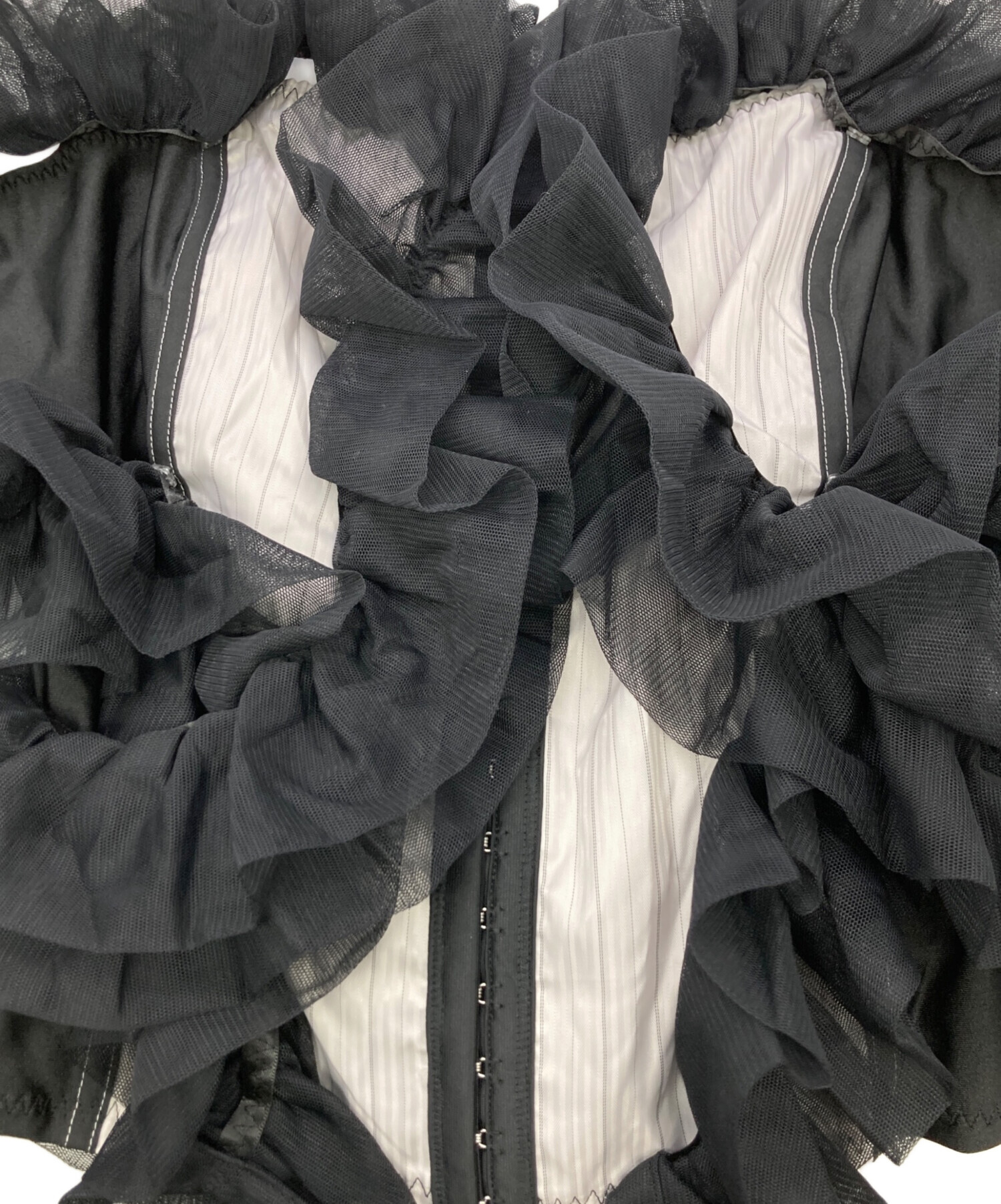 中古・古着通販】amphi (アンフィ) HOUGA (ホウガ) RUFFLED TOPS