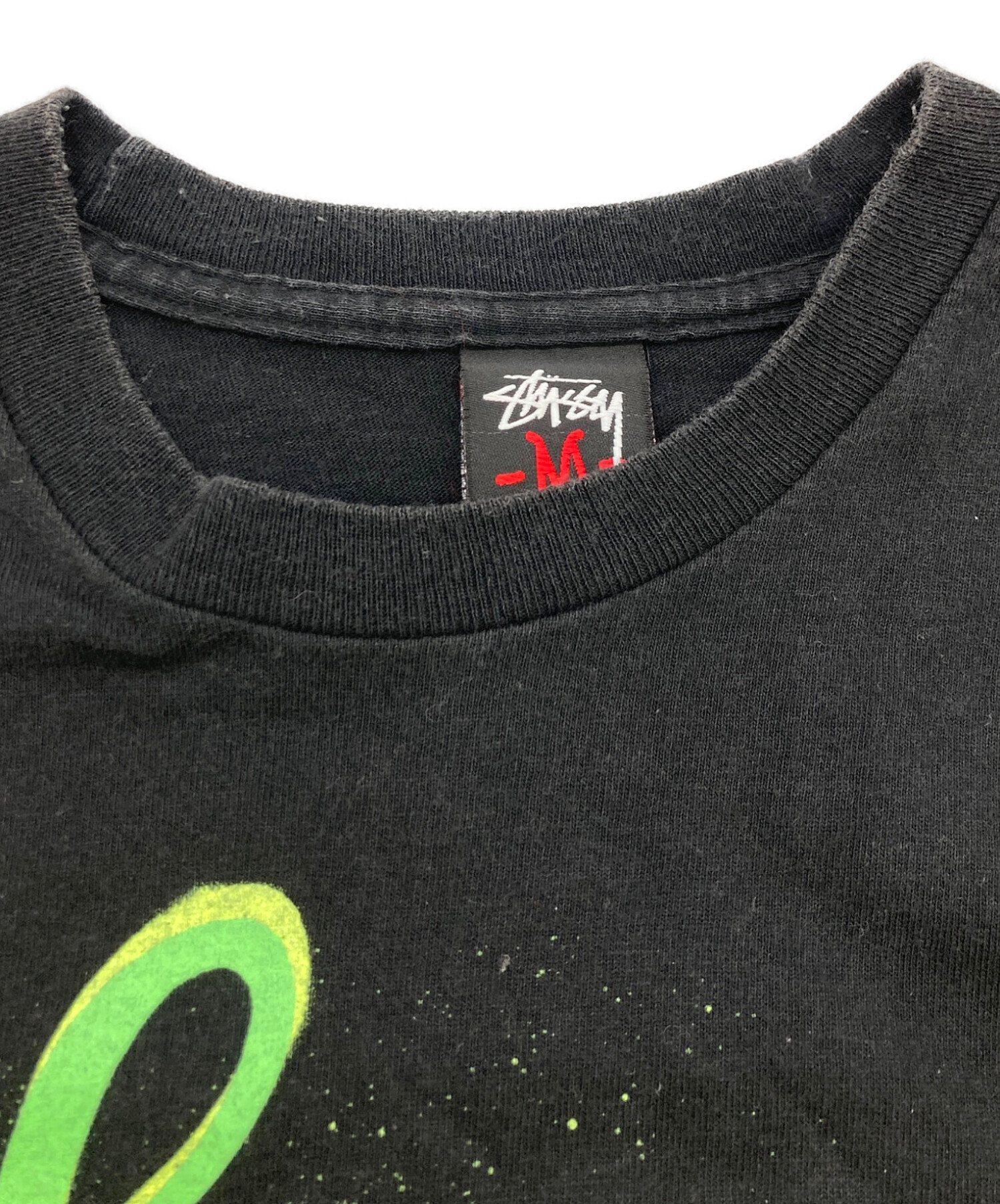 00s Old Stussy ブラック パーカー キッズフォト M 中古・古着通販】stussy (ステューシー) キッズフォトプリントTシャツ