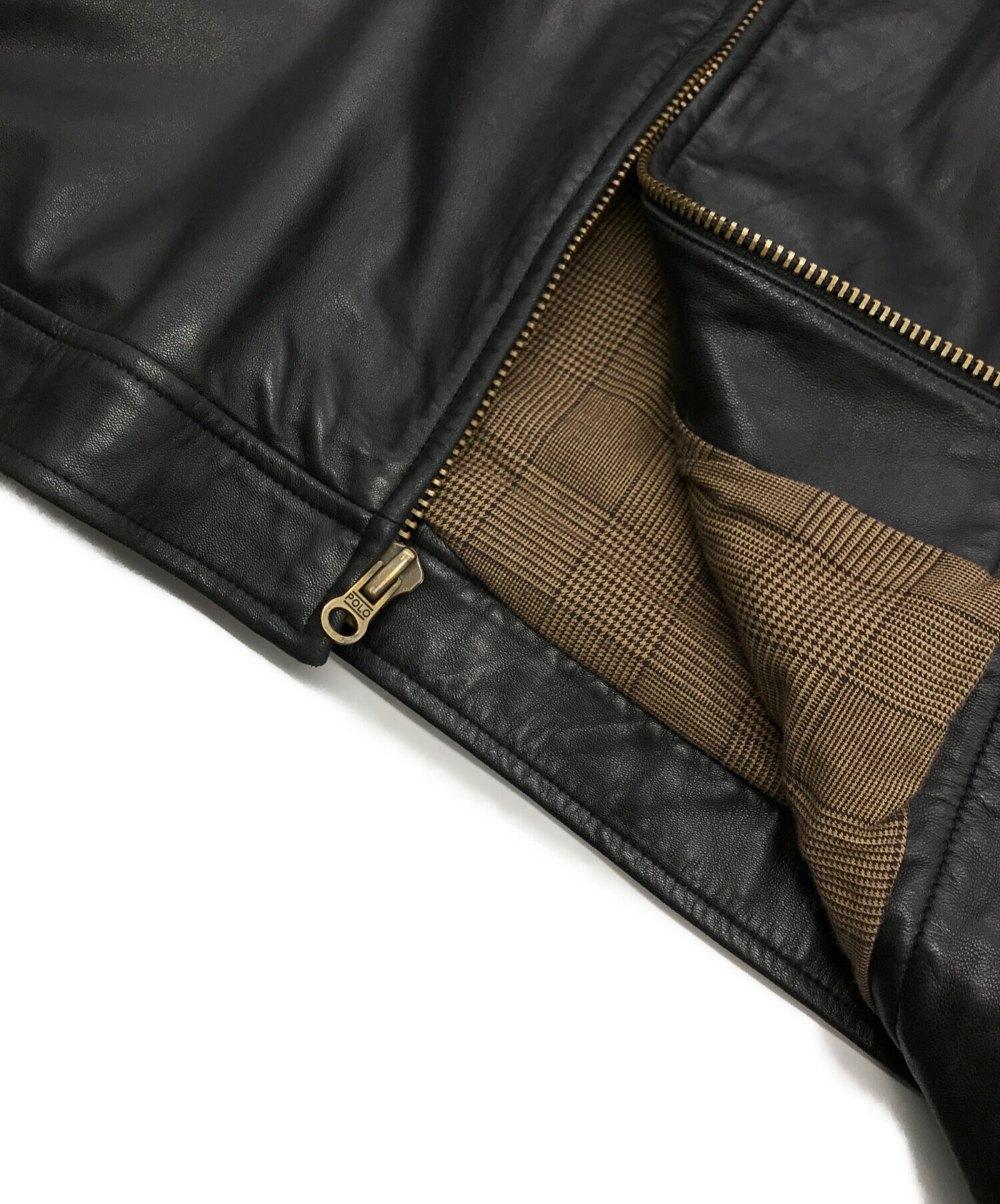 中古・古着通販】POLO RALPH LAUREN (ポロ・ラルフローレン) レザー