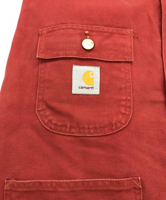 carhartt チョアコート レッド 中古・古着通販】CarHartt (カーハート) 80S比翼ミシガンチョアコート