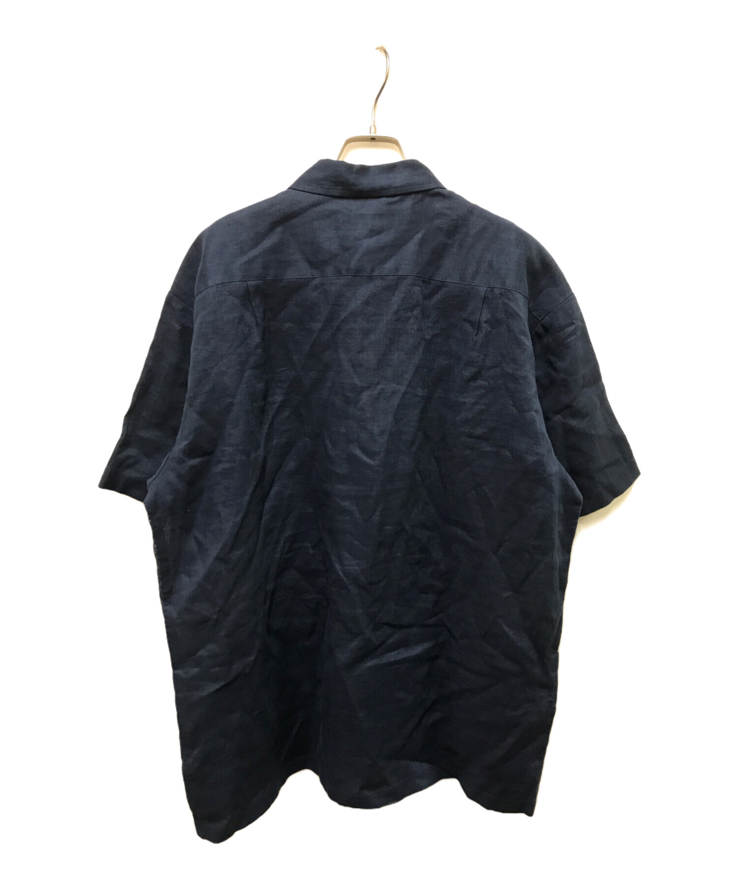 中古・古着通販】Supreme (シュプリーム) Mesh Panel Linen S/S Shirt