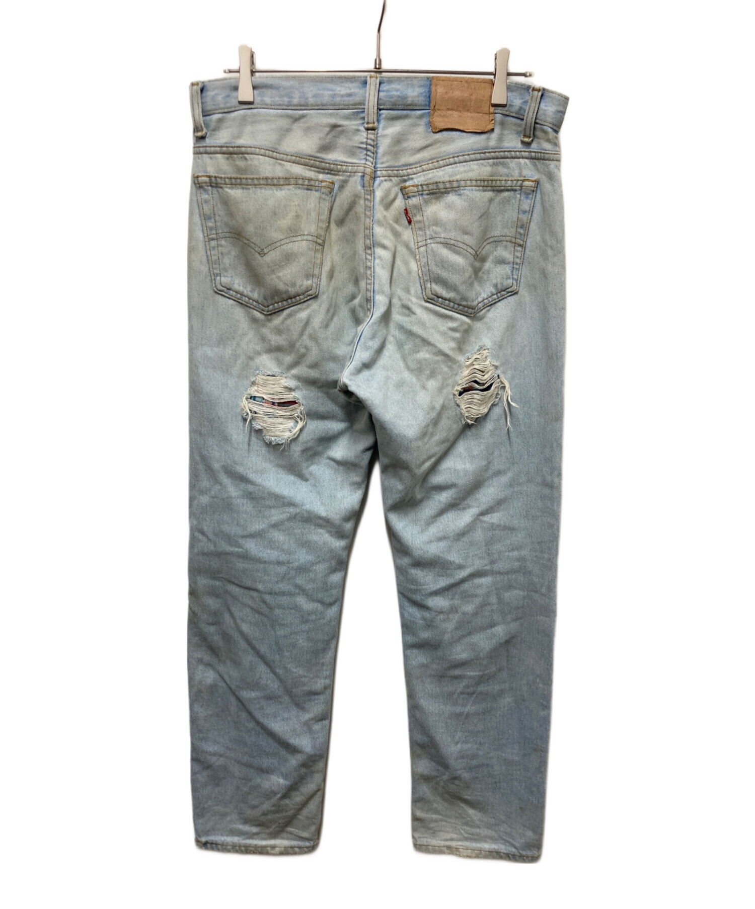 中古・古着通販】LEVI'S (リーバイス) ペイントリメイクデニムパンツ