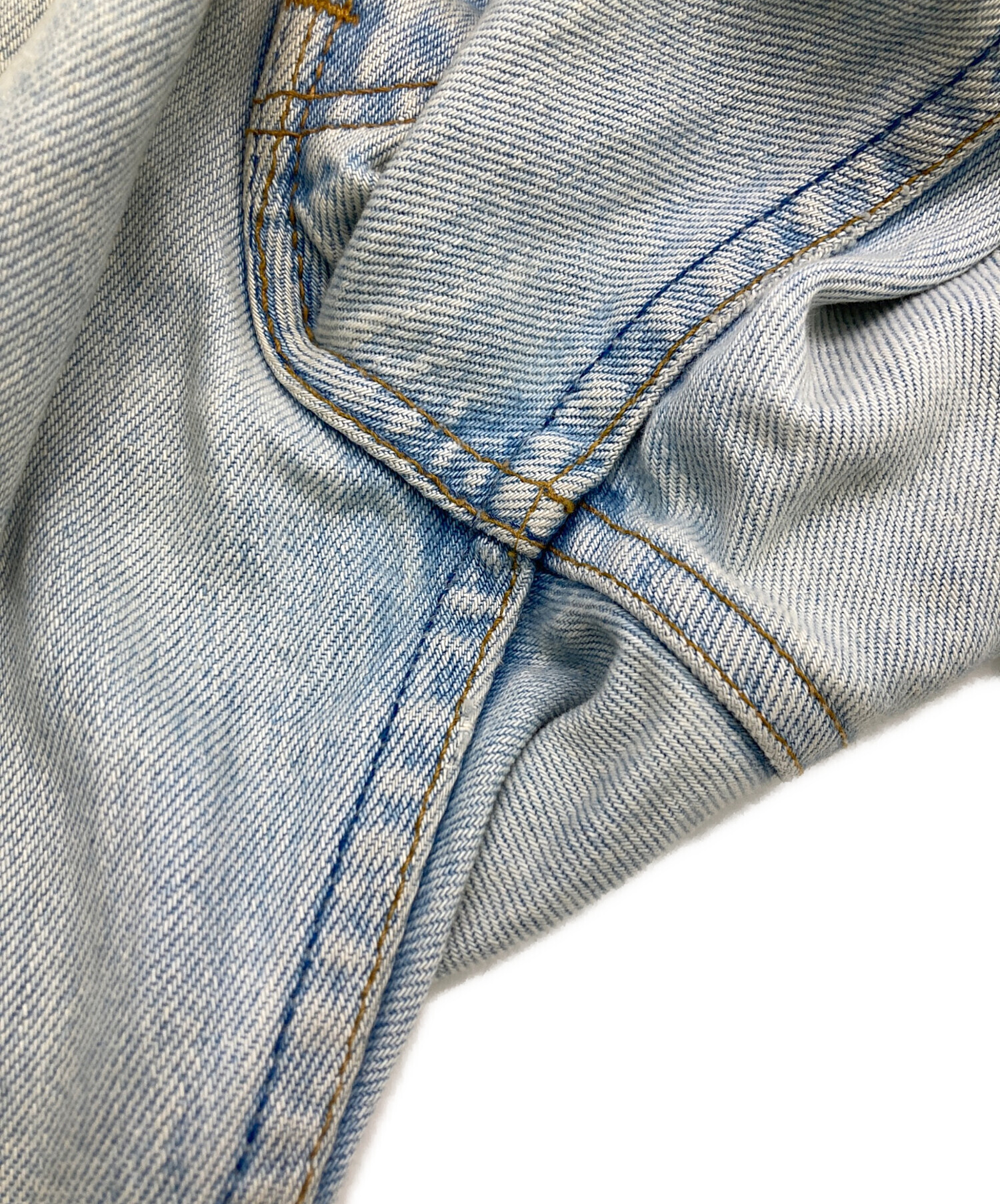 中古・古着通販】LEVI'S (リーバイス) ペイントリメイクデニムパンツ