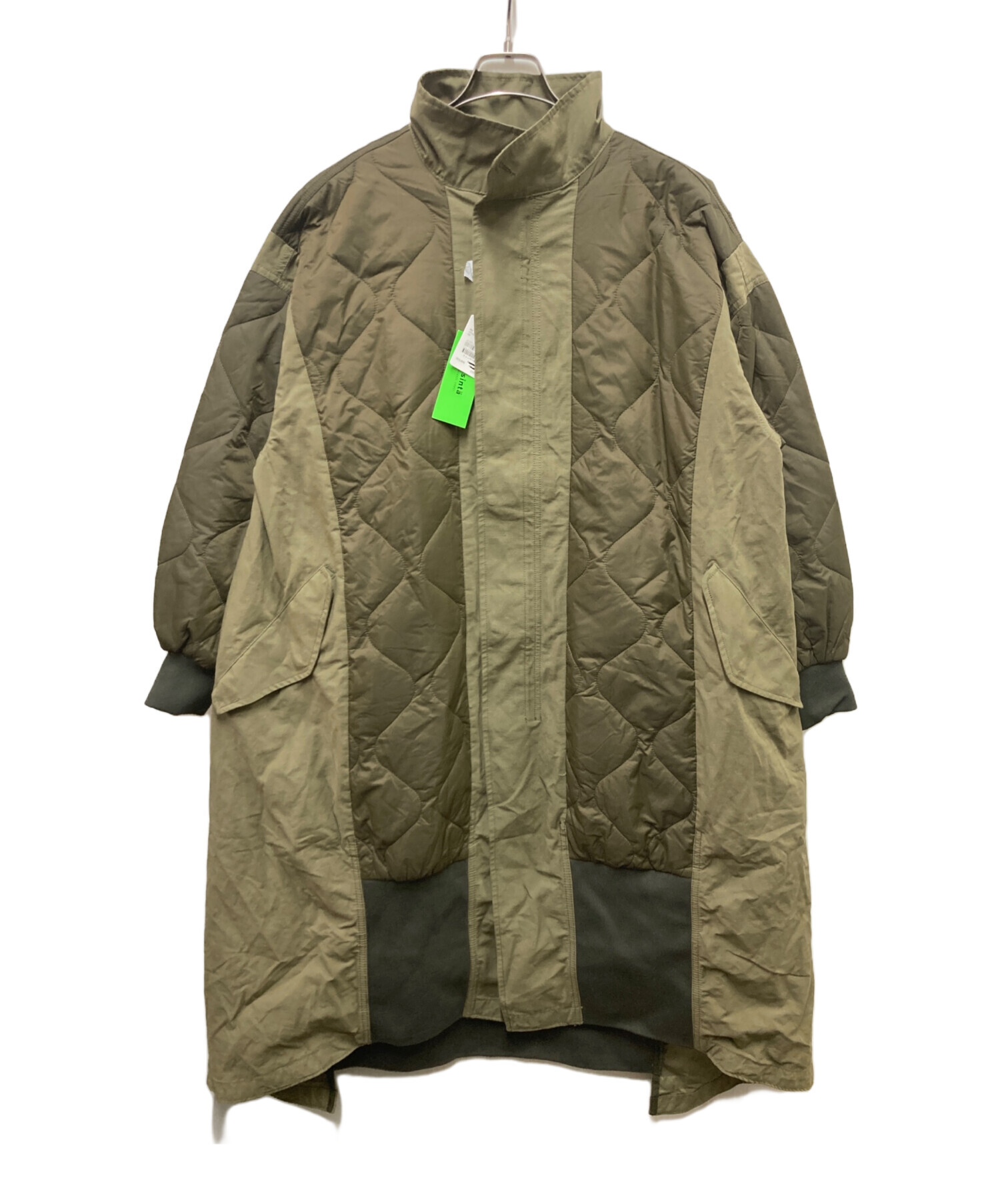 中古・古着通販】etsinta (エシンタ) マキシリメイクモッズコート 