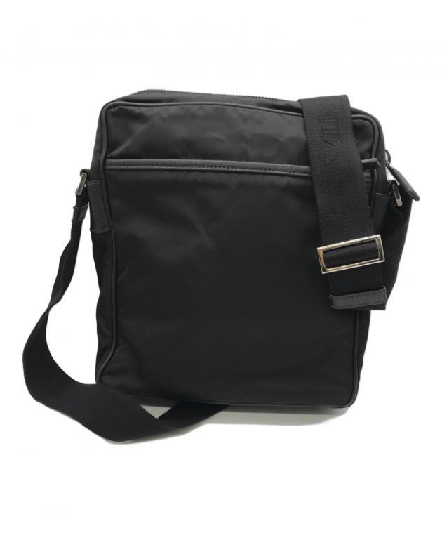 中古・古着通販】PRADA (プラダ) 三角プレートナイロンショルダー