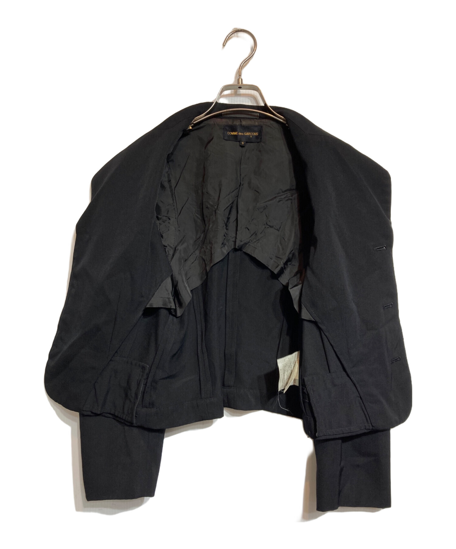 COMME des GARCONS AD1990 スリーブデザインジャケット S 中古・古着通販】COMME des GARCONS (コムデギャルソン) バルーン