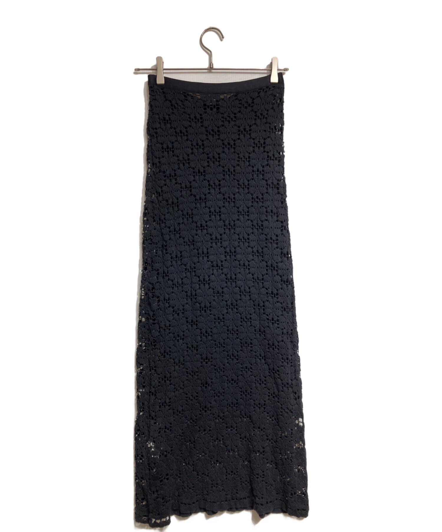 中古・古着通販】JIL SANDER (ジルサンダー) レースニットスカート