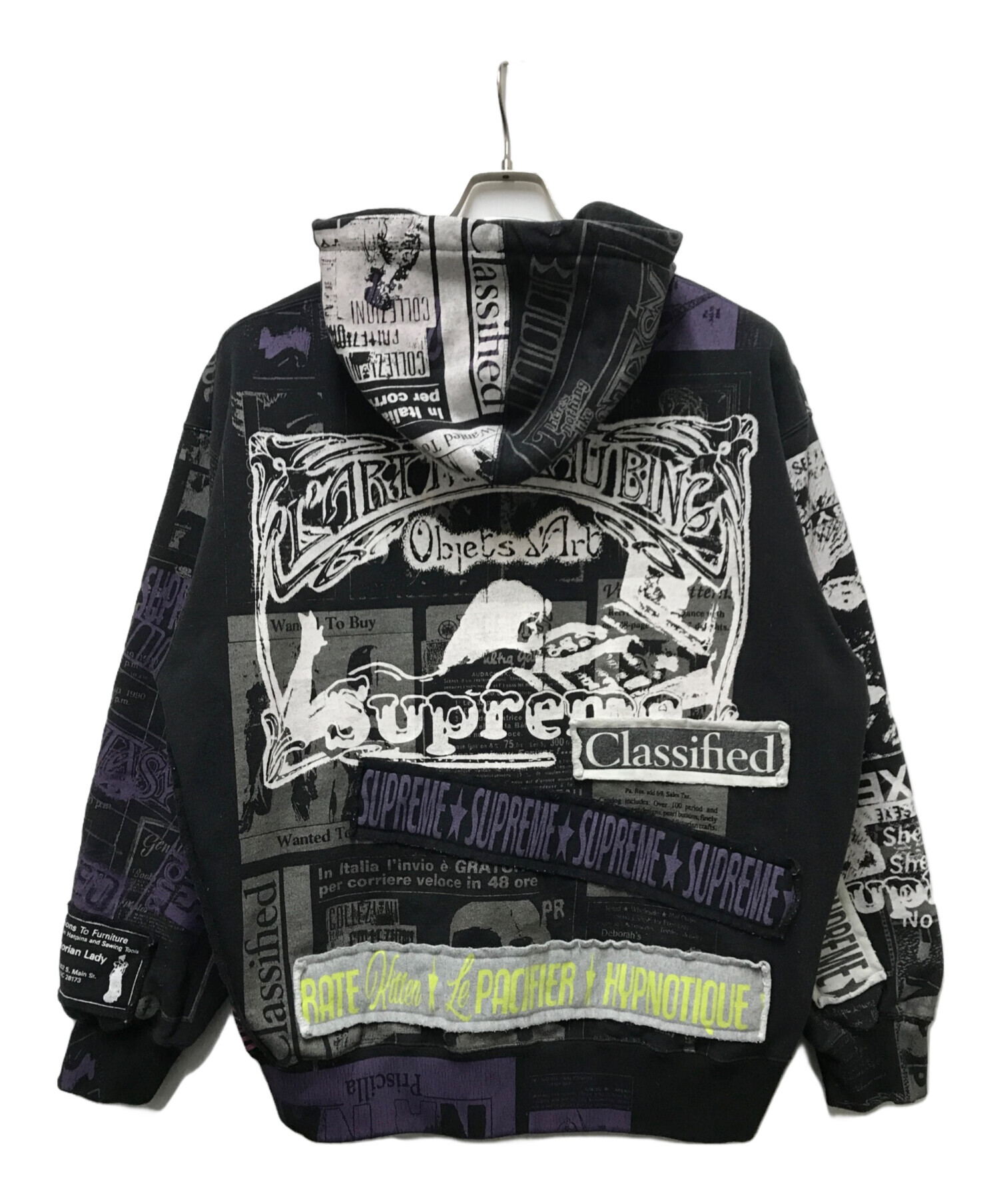 中古・古着通販】SUPREME (シュプリーム) Collage Zip Up Hooded