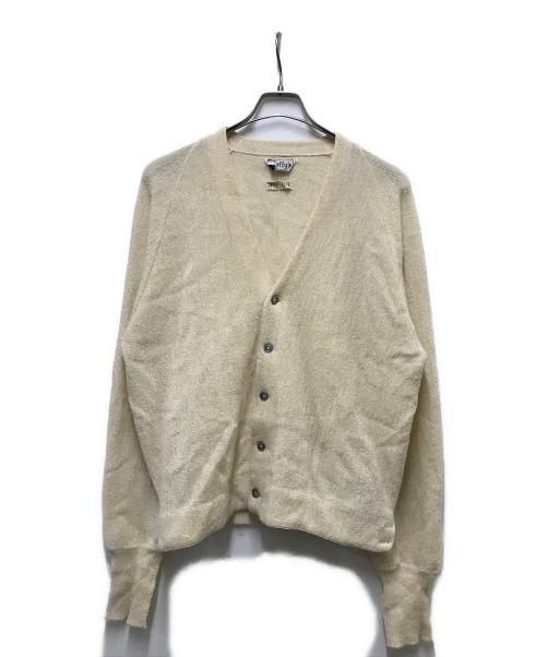 中古・古着通販】caffys (-) 60s-70s アルパカカーディガン ホワイト
