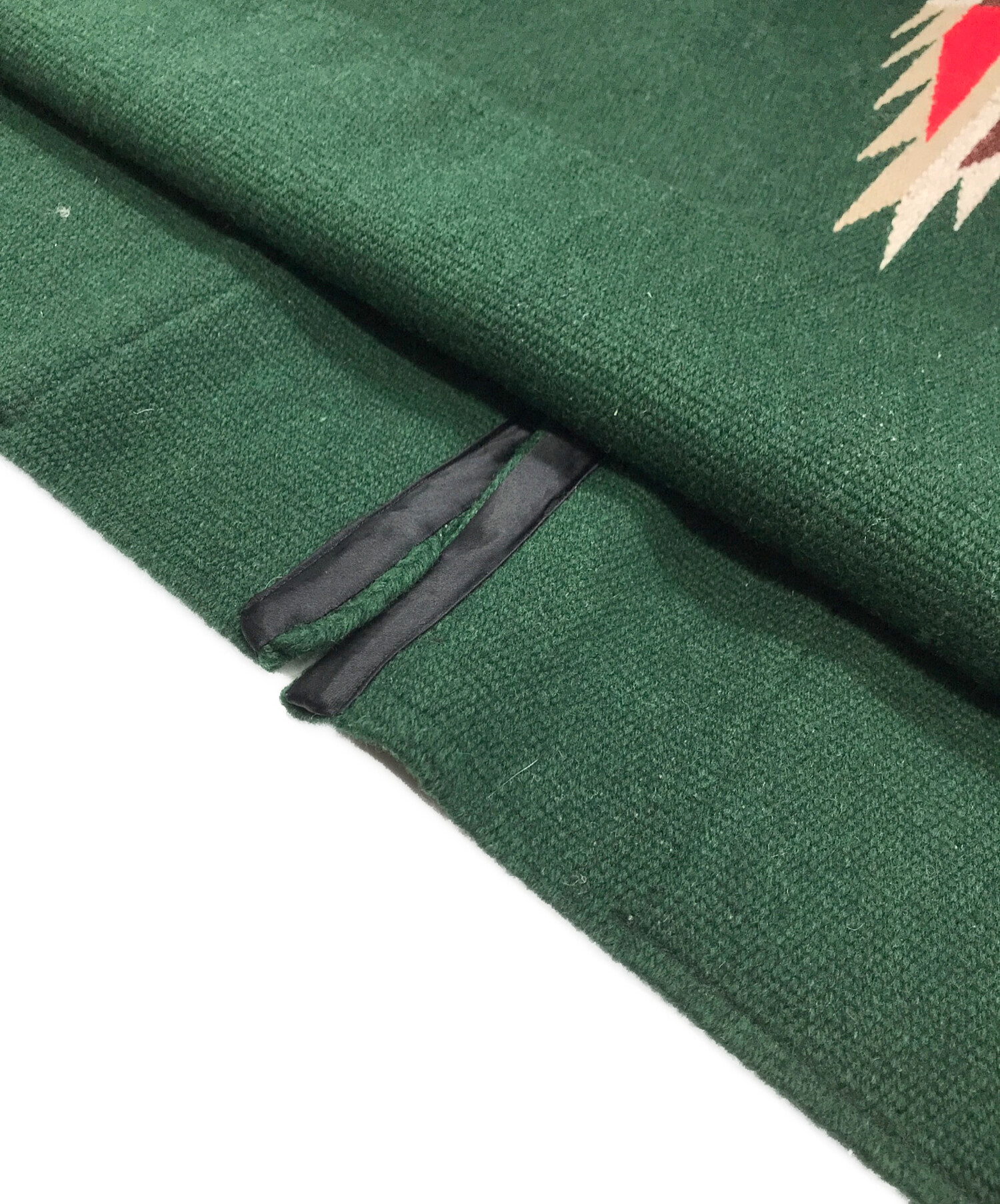 中古・古着通販】ORTEGA'S (オルテガ) ウールチマヨベスト グリーン