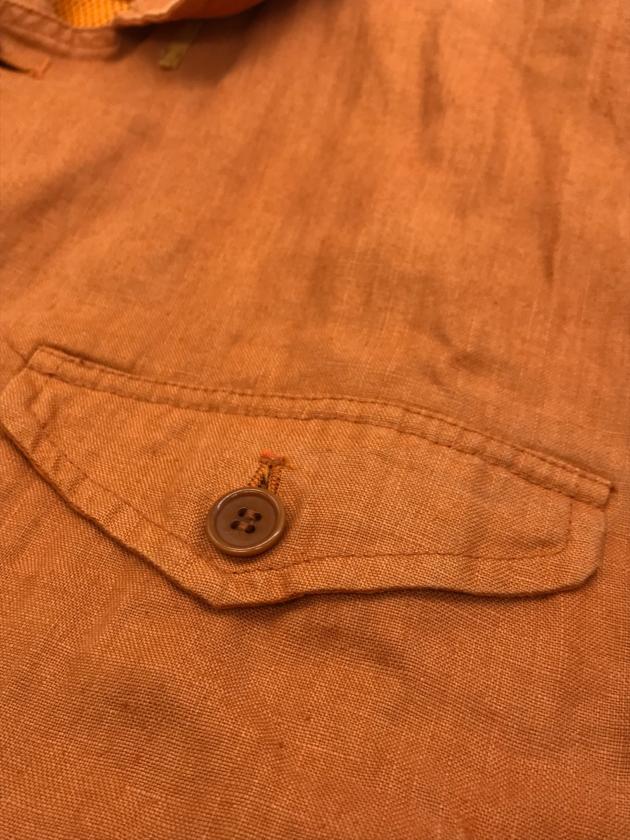 CP COMPANY レーヨン トラッカージャケット オレンジ マッシモ 中古・古着通販】C.P COMPANY (シーピーカンパニー) 80's メッシュ切替