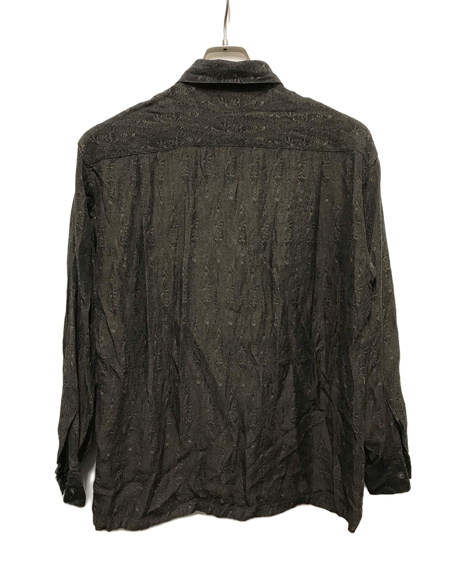 中古・古着通販】CELINE (セリーヌ) レーヨンシルクジャガードシャツ