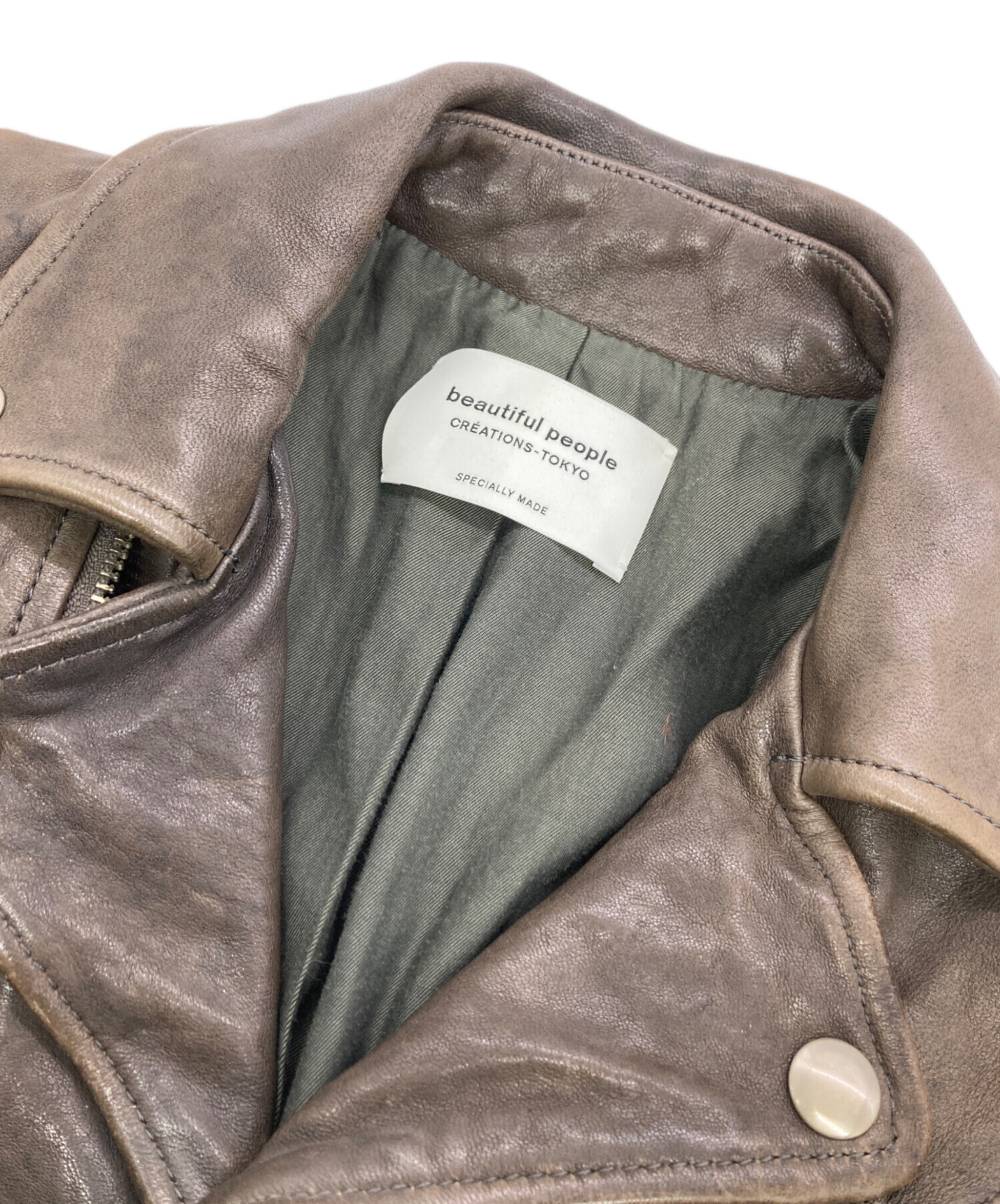 美品‼️ ビューティフルピープル　ライダース　150㎝ 中古・古着通販】beautiful people (ビューティフルピープル