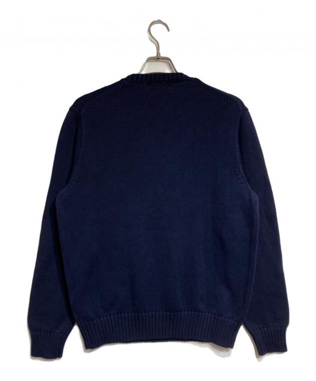 RALPH LAURENラルフローレン ポロベア コットンニット紺 中古・古着通販】POLO RALPH LAUREN (ポロ・ラルフローレン) ポロベア