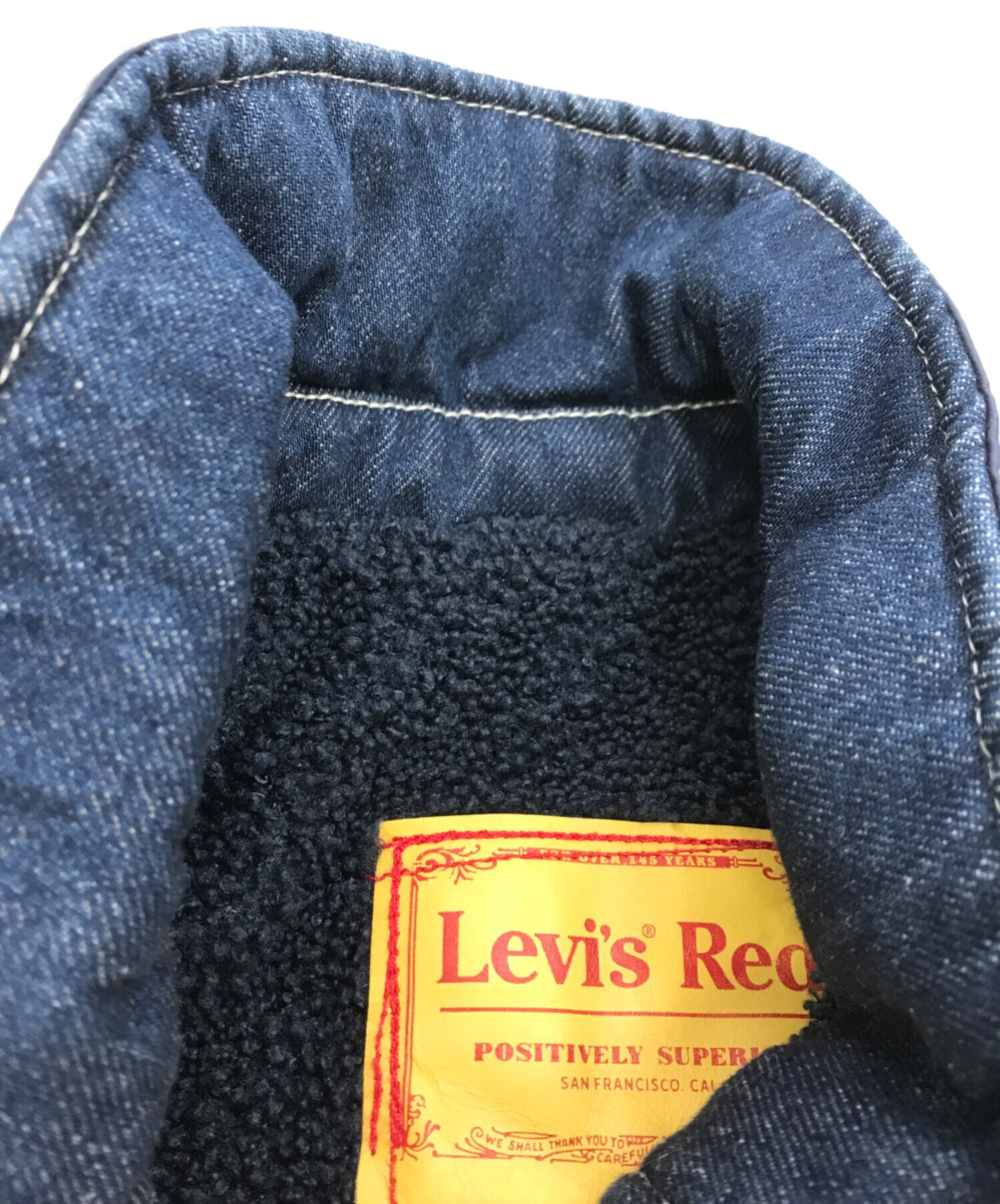 リーバイスレッド　ボアデニムコート 中古・古着通販】LEVI'S RED (リーバイス レッド) デニムボアコート