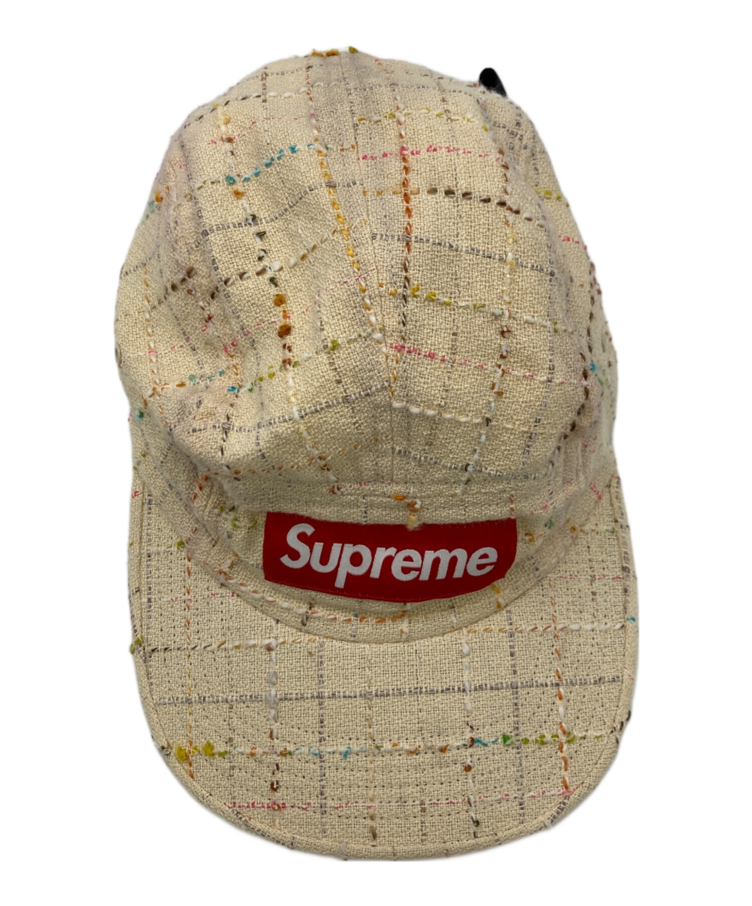 中古・古着通販】SUPREME (シュプリーム) boucle camp cap ベージュ