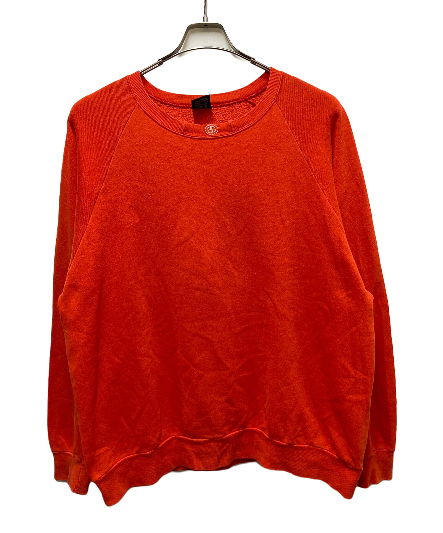 中古・古着通販】stussy (ステューシー) ラグランスウェット オレンジ