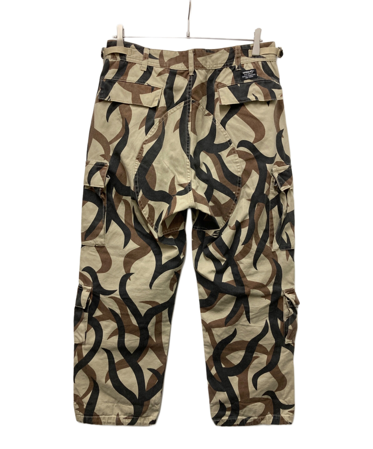 中古・古着通販】Supreme (シュプリーム) CARGO PANT TAN TRIBAL CAMO 