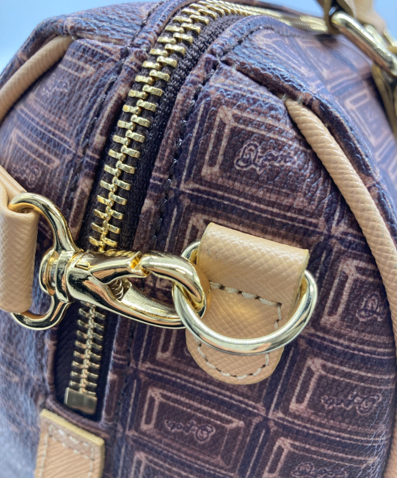 中古・古着通販】Q-pot. (キューポット) チョコレート ミニ ボストン