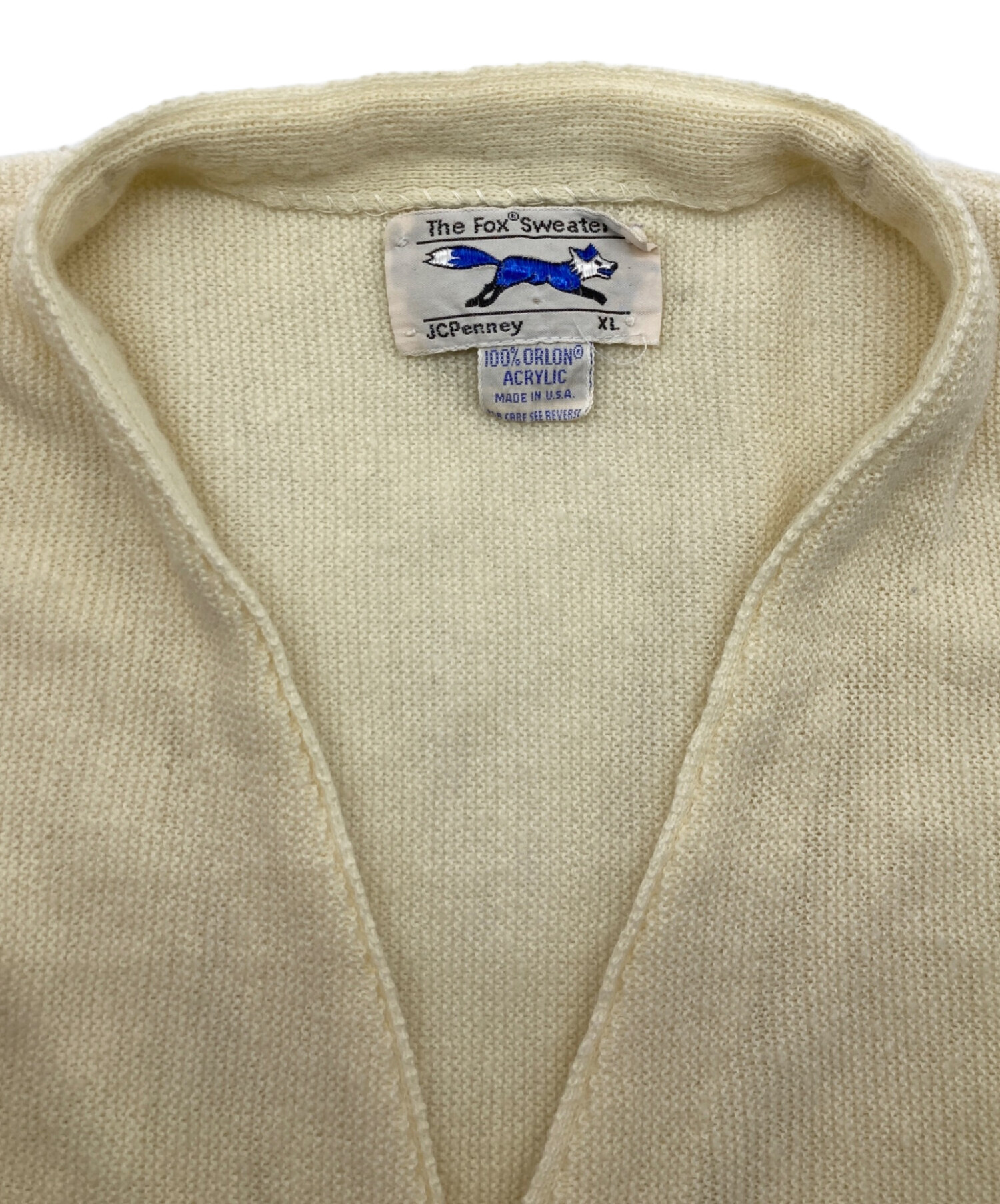中古・古着通販】J.C.PENNY (ジェーシーペニー) 70-80s アクリルニット