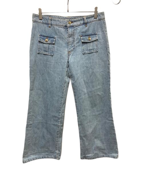 中古・古着通販】Chloe (クロエ) ワイドストレートデニムパンツ