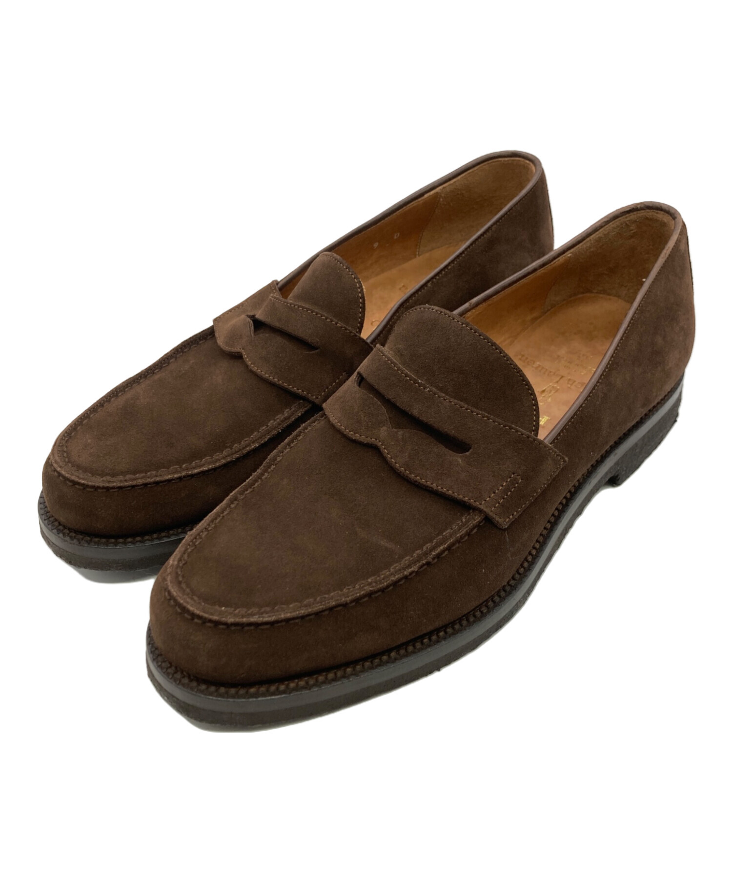 中古・古着通販】POLO RALPH LAUREN (ポロ・ラルフローレン) スウェードコインローファー ブラウン  サイズ:9D(27cm）｜ブランド・古着通販 トレファク公式【TREFAC FASHION】スマホサイト