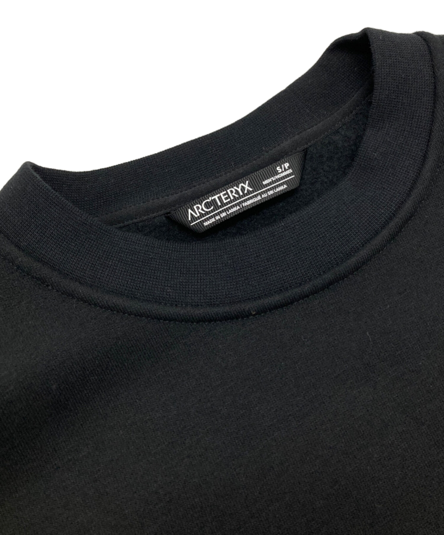 アークテリクス エンブレム　フリース　クルー　ブラック アークテリクス]エンブレムフリースクルー メンズ / ARC'TERYX