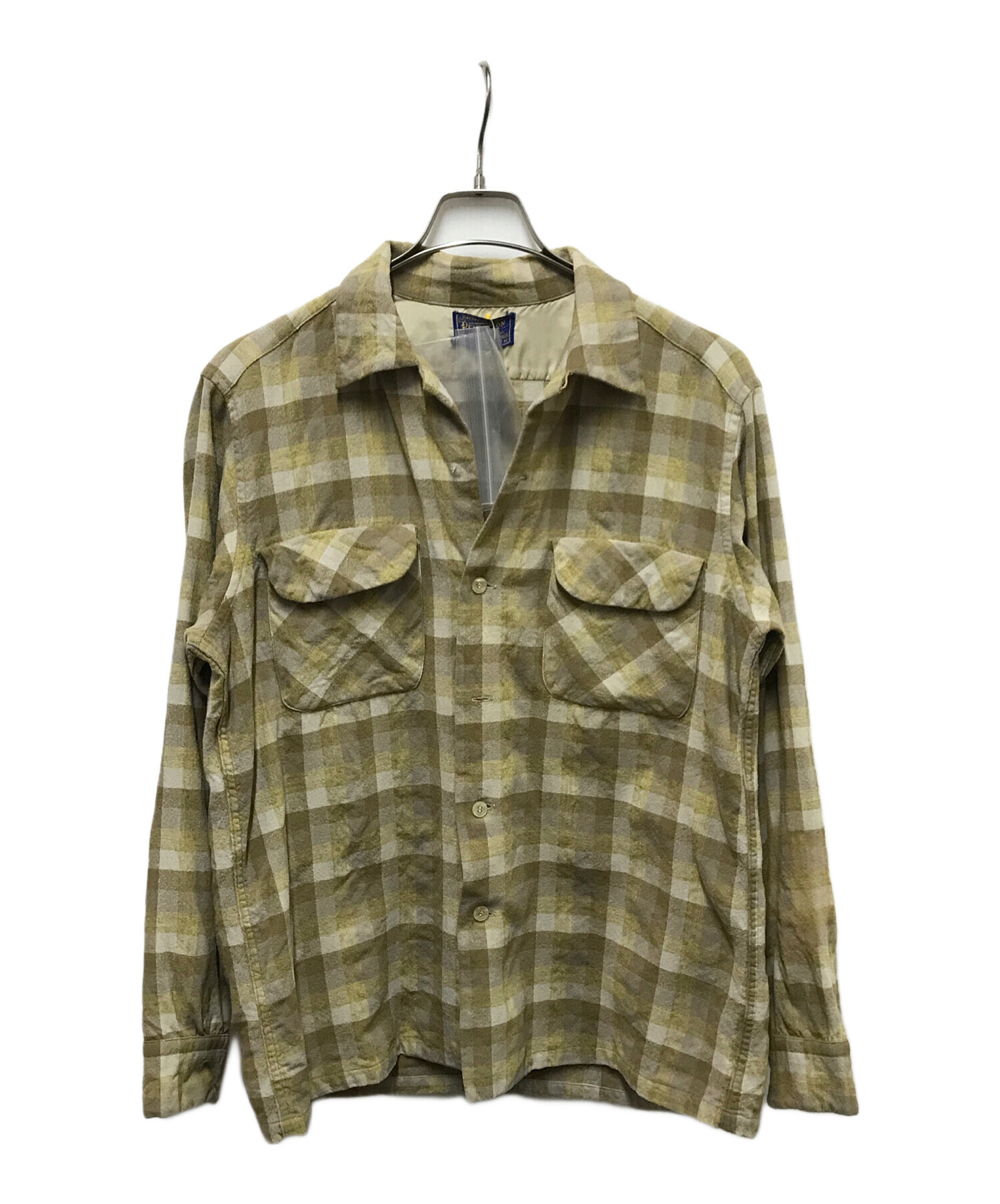 中古・古着通販】PENDLETON (ペンドルトン) 70s ウールボードシャツ 