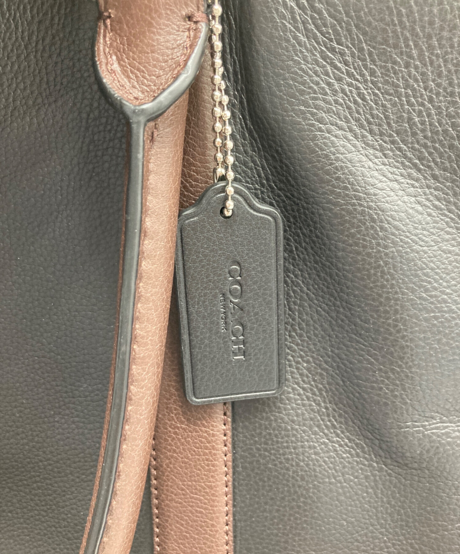 中古・古着通販】COACH (コーチ) 2WAYバッグ ネイビー｜ブランド・古着