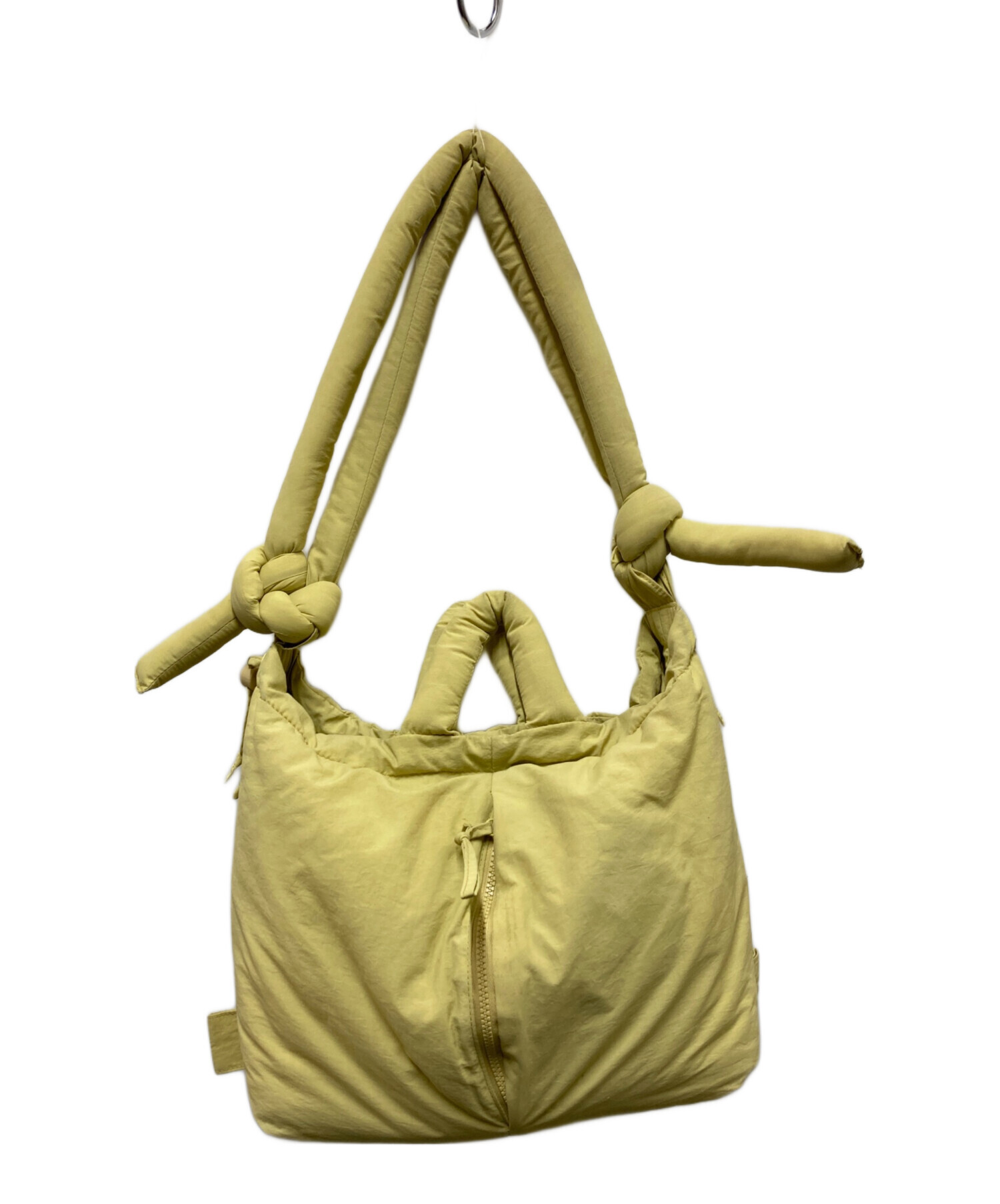中古・古着通販】olend (オレンド) ONA SOFT BAG Lime ベージュ 