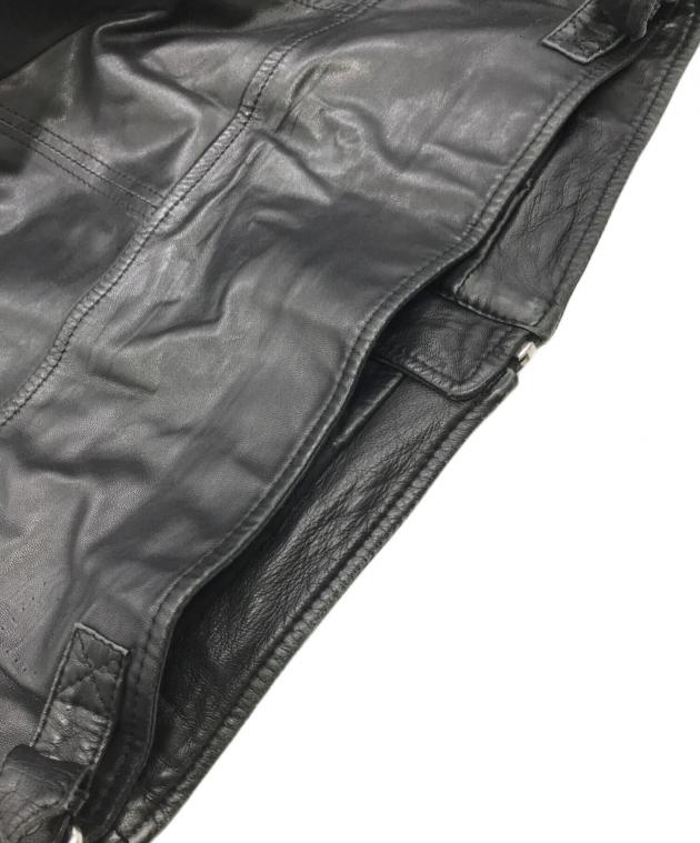 中古・古着通販】DIESEL (ディーゼル) シングルレザージャケット