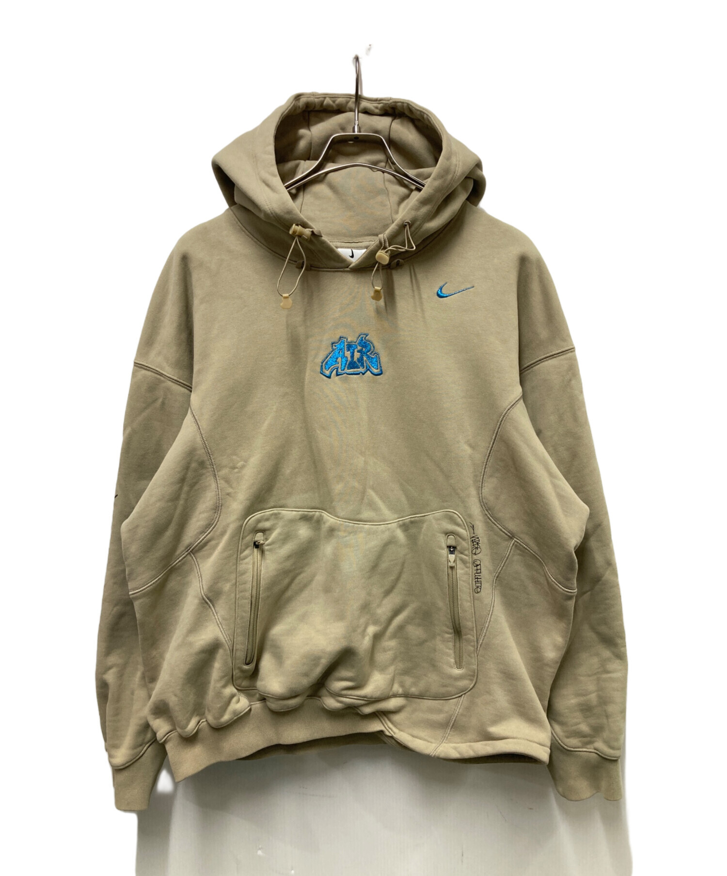 M】NIKE OFF-WHITE FLC HOODIE フリース パーカー 【公式通販】