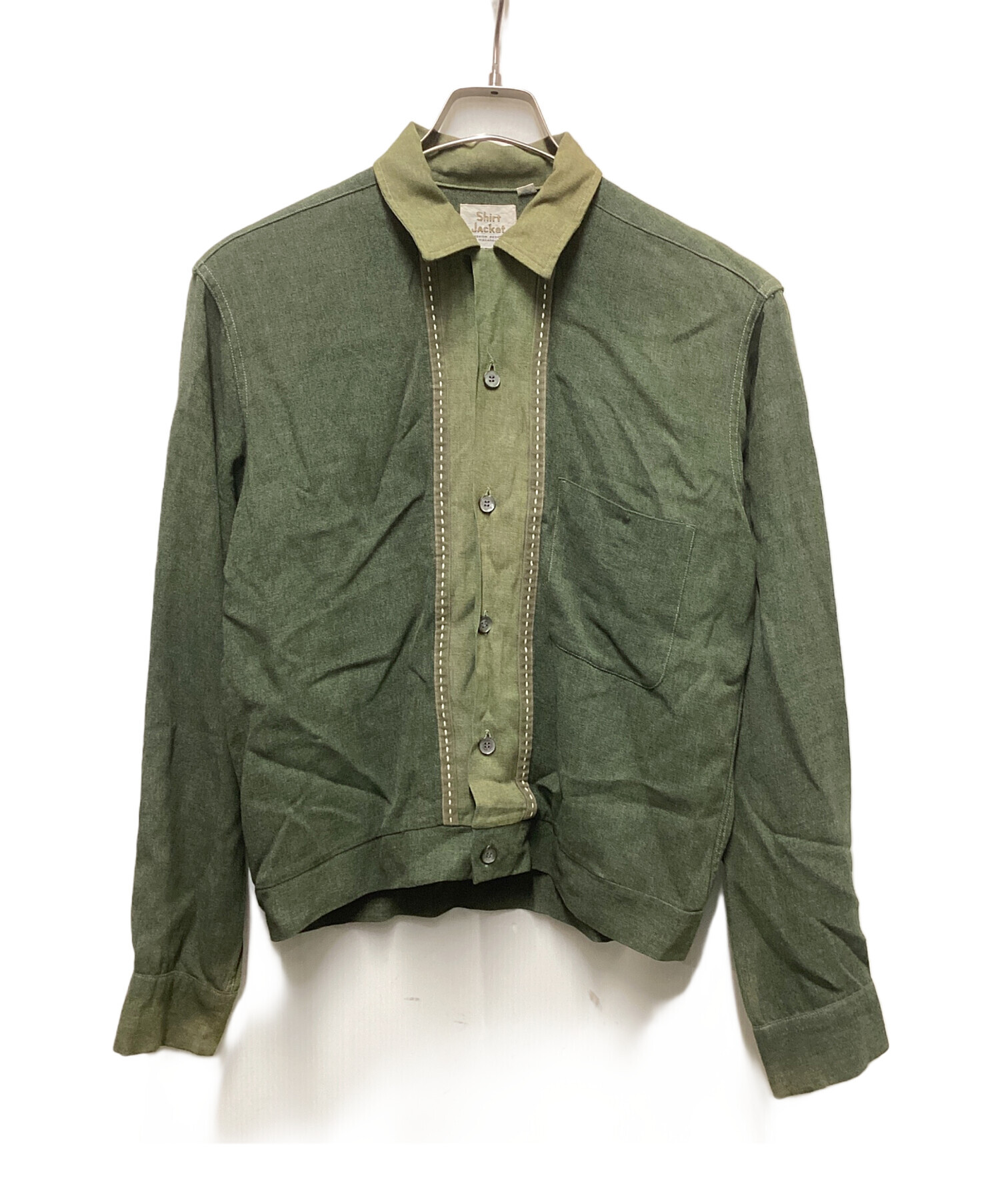中古・古着通販】Shirt Jacket (シャツジャケット) 60s ループカラー
