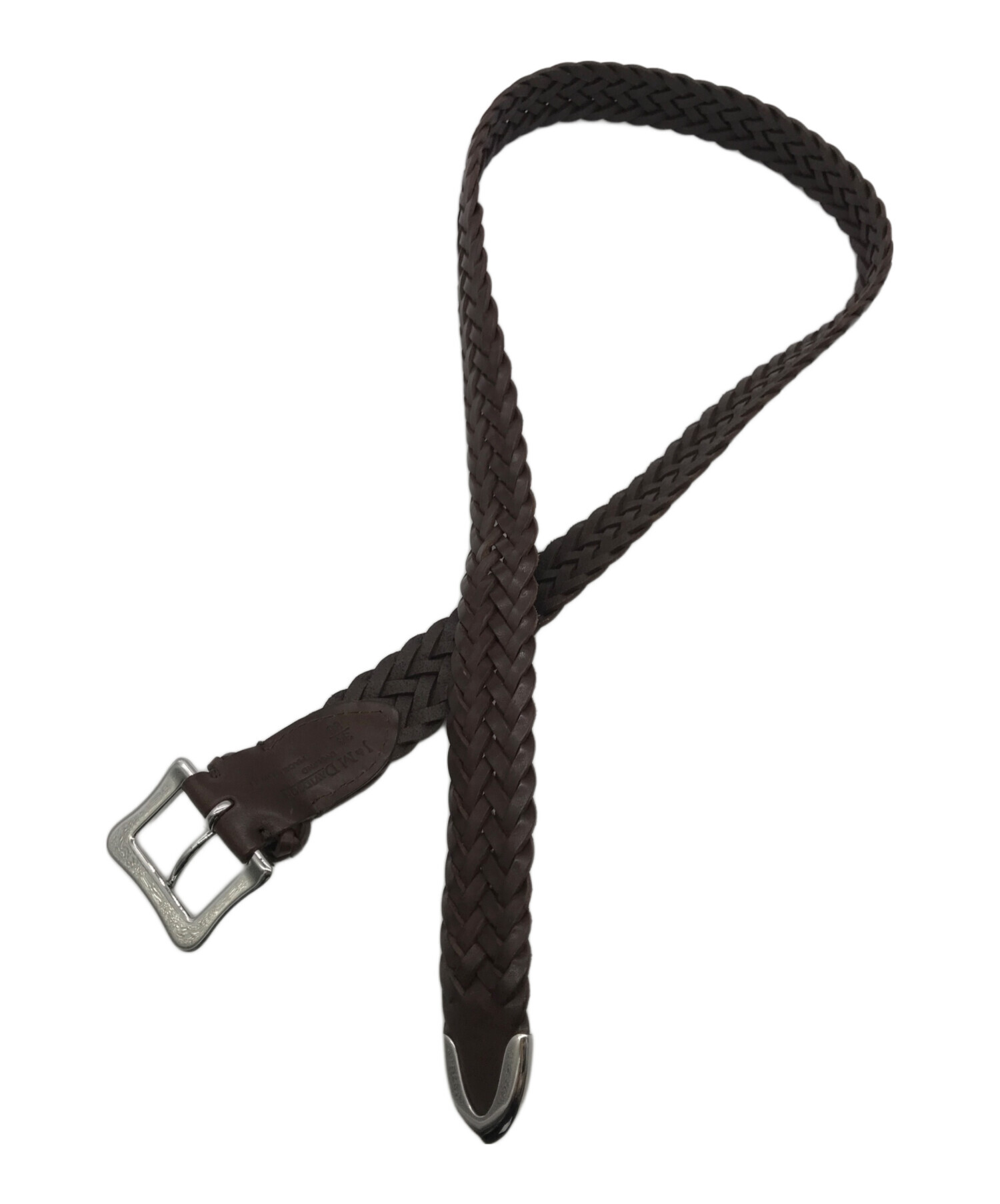 美品J&M DAVIDSON ベルト　85 ブラウン J&M Davidson（J＆Mデヴィッドソン） ジェイアンドエムデヴィッドソン