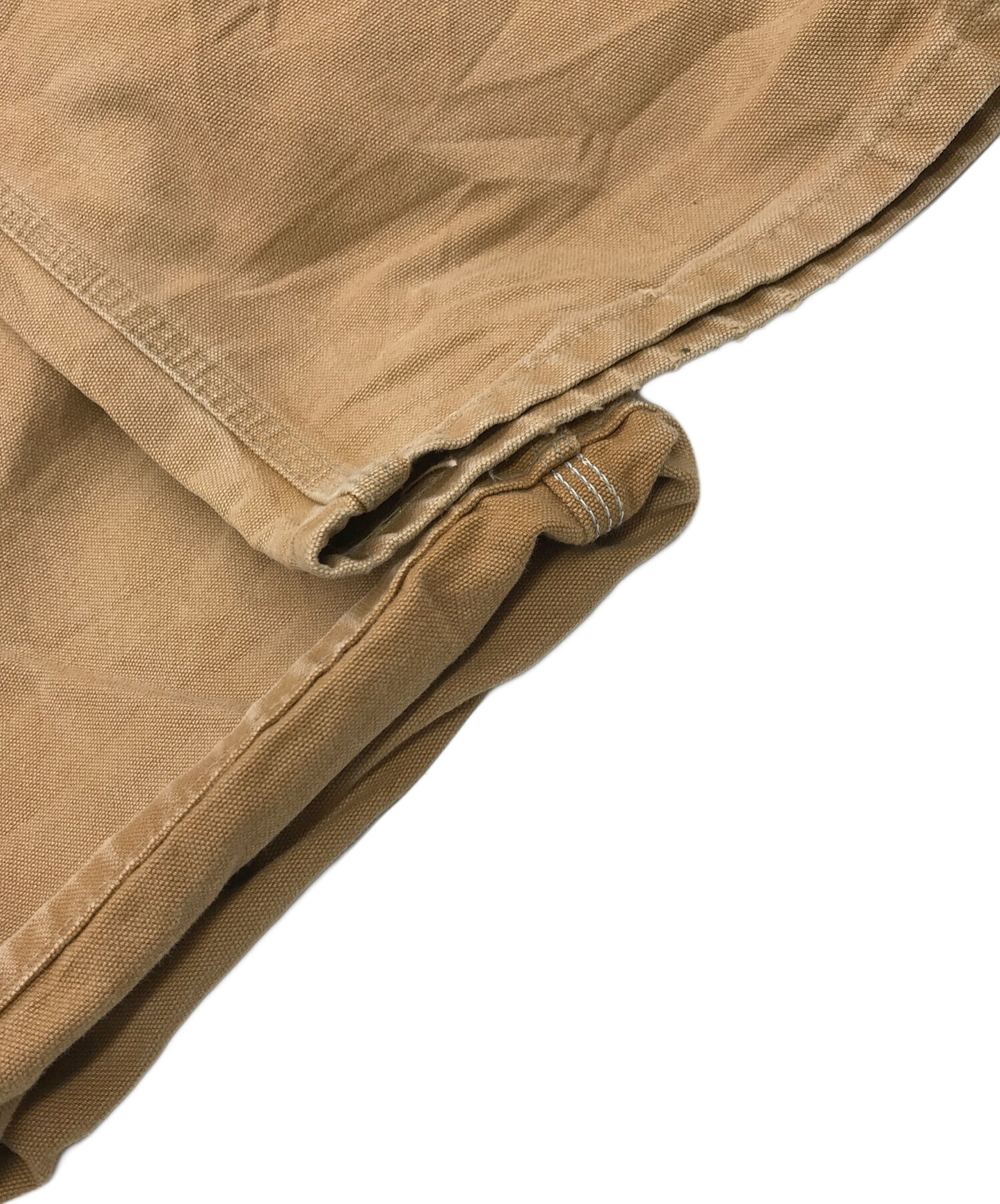 Carhartt ベージュ ダブルニー　　破格 中古・古着通販】CarHartt (カーハート) 00'sダブルニーペインター
