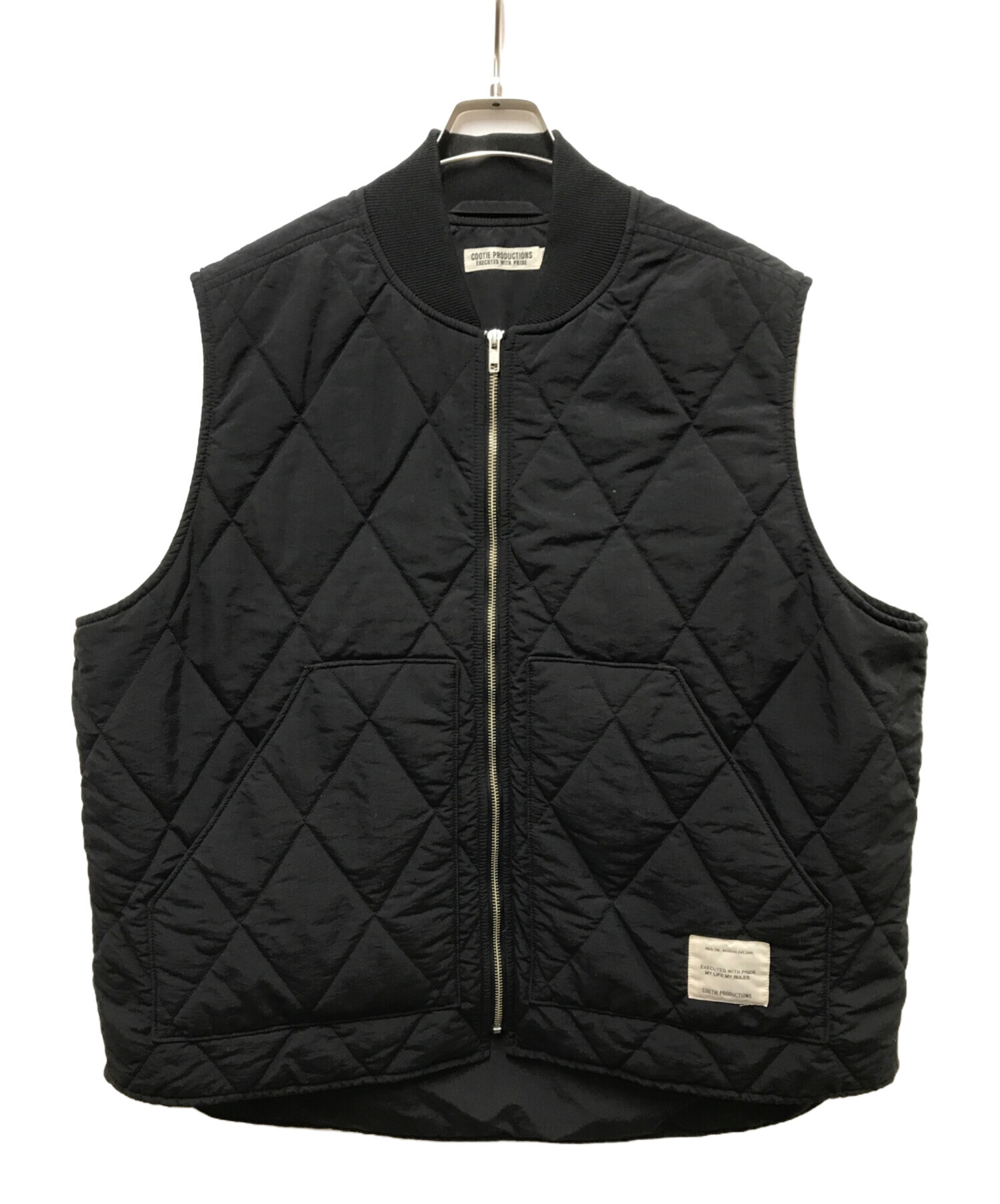 ジャケット・アウター COOTIE NYLON QUILTING WORK VEST 中古・古着通販】COOTIE PRODUCTIONS (クーティープロダクツ) Nylon