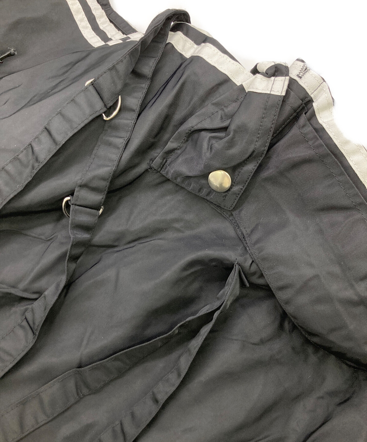 中古・古着通販】GS (ジーエス) Re-Nylon 3 stripes techno cargo