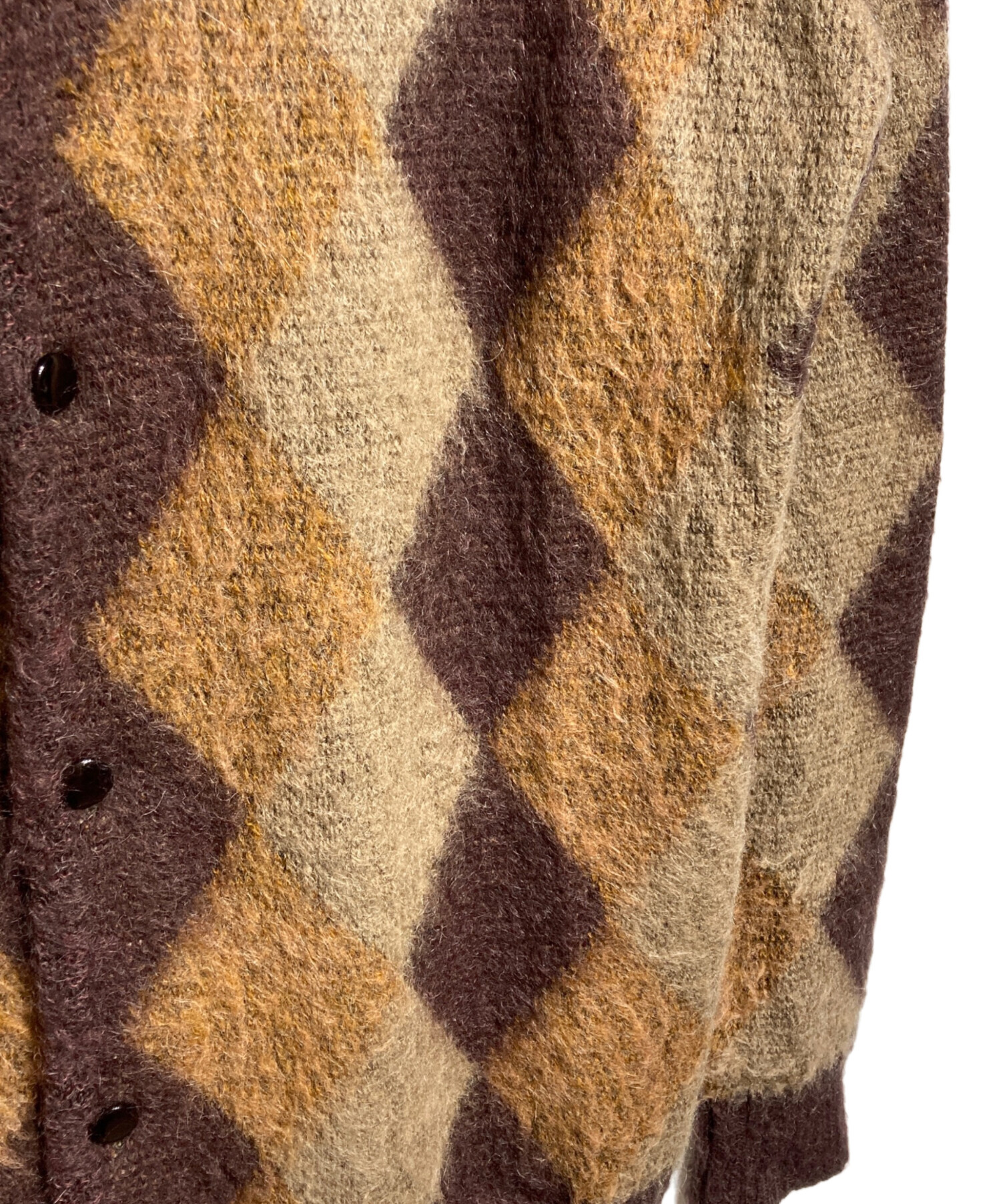 中古・古着通販】Needles (ニードルズ) モヘアアーガイルニット