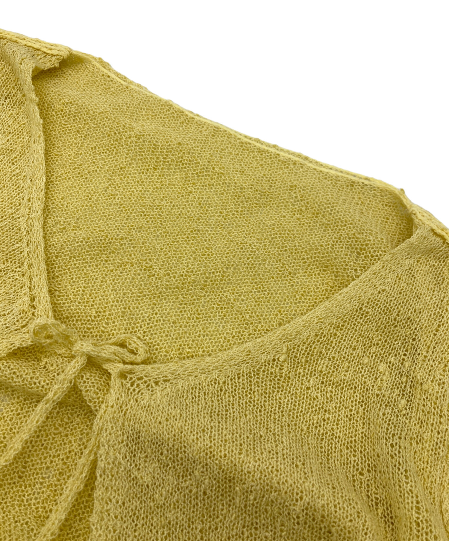 【最終価格】PERVERZE Double Sheer Cardigan PERVERZE Double Sheer Cardigan / Cream