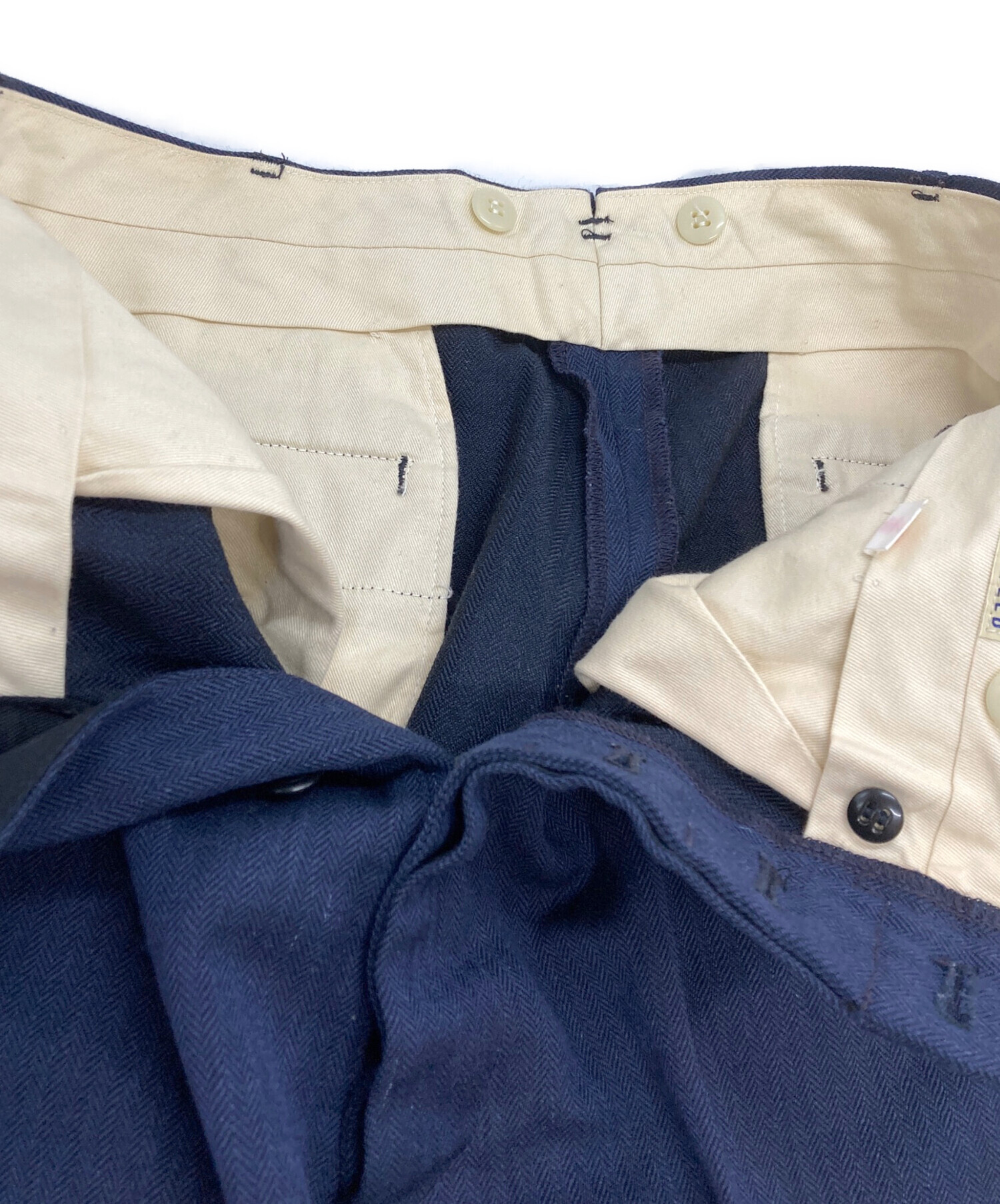 中古・古着通販】ATLAST & CO (アットラスト) ヘリンボーンウール