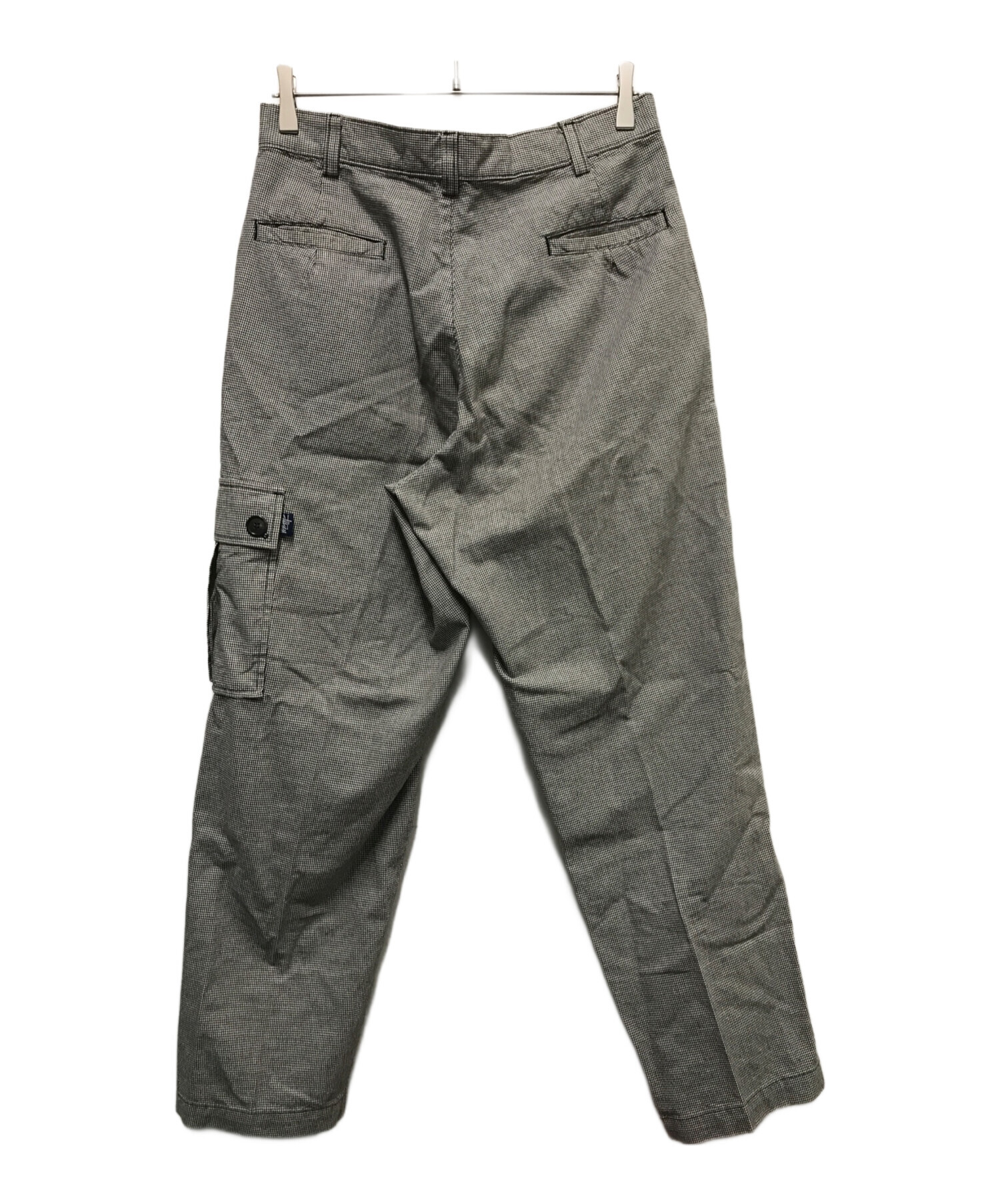 中古・古着通販】stussy (ステューシー) 90s ハウンドトゥースカーゴ