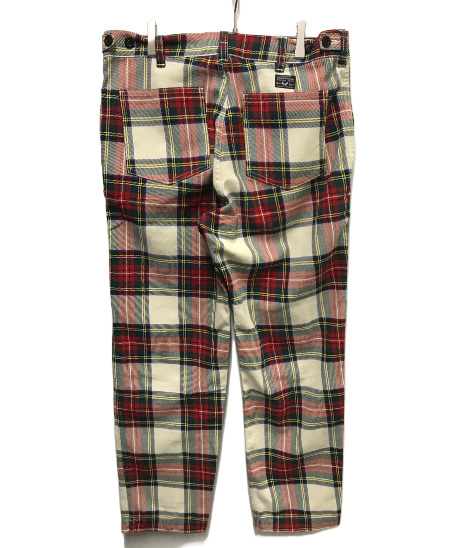 中古・古着通販】SUPREME (シュプリーム) Flight Pant ベージュ×レッド 